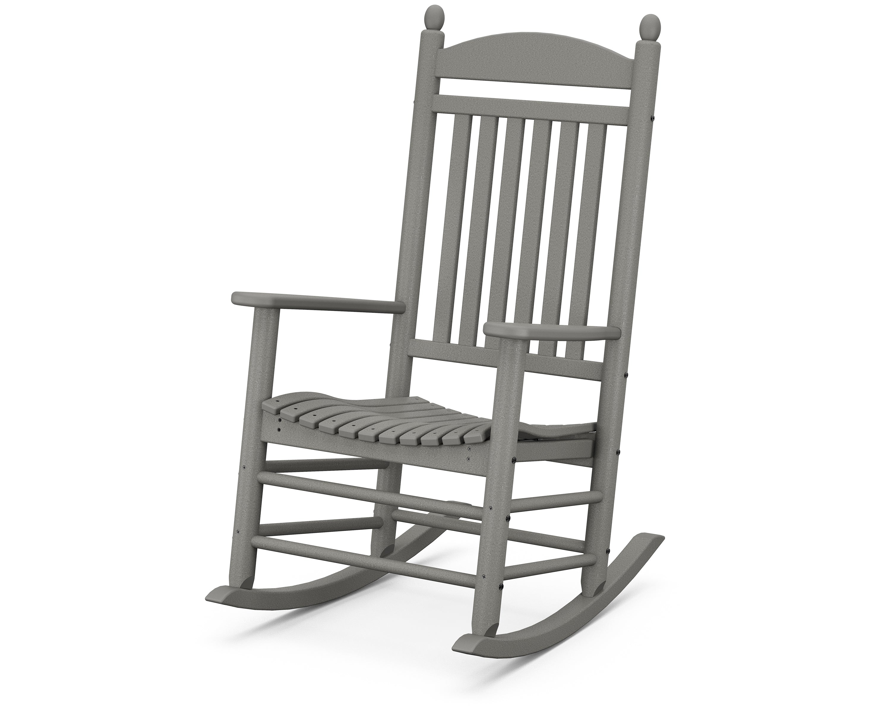 POLYWOOD® Jefferson Rocking Chair in Slate Grey