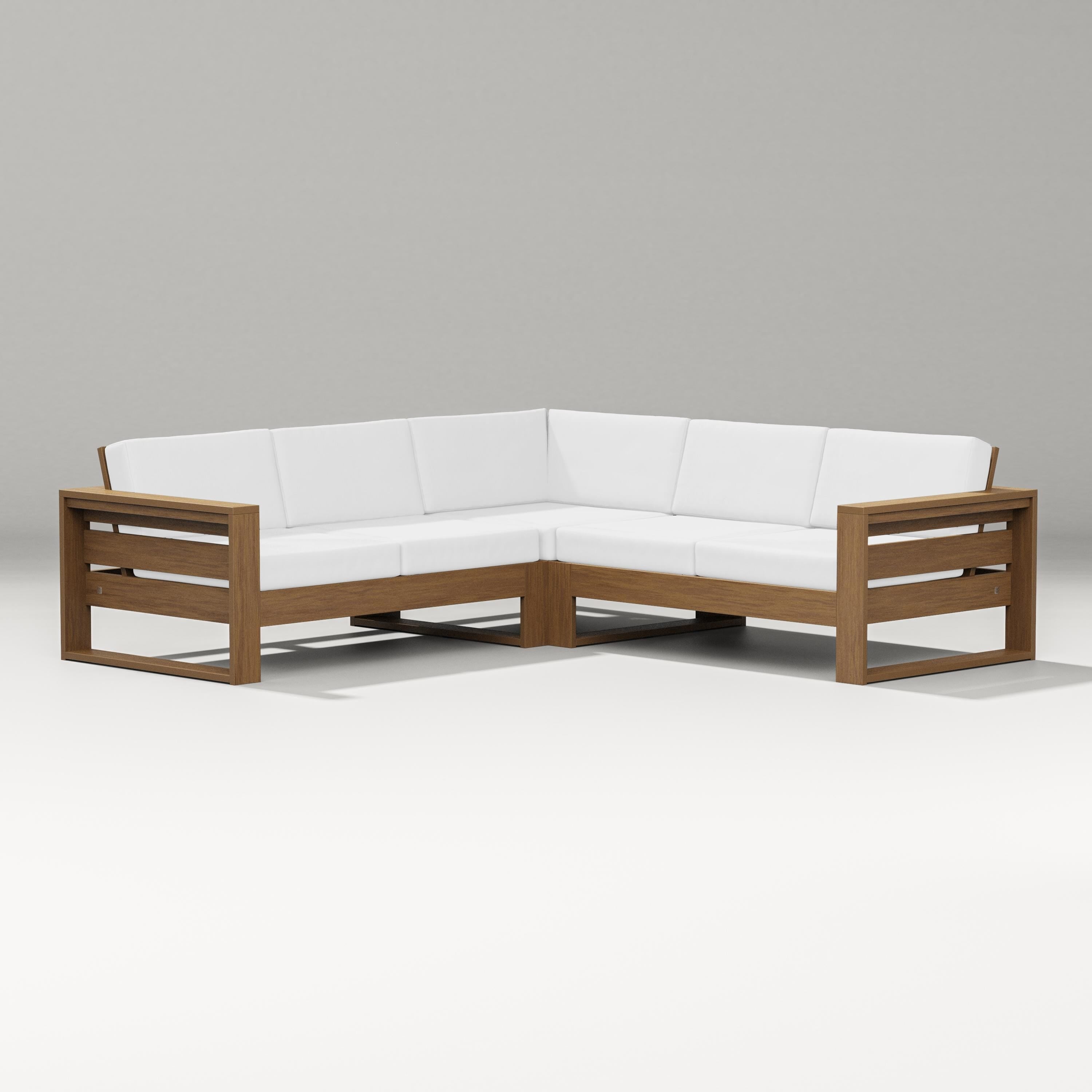 PW Designer Series Latitude Corner Sectional in Natural / Natural