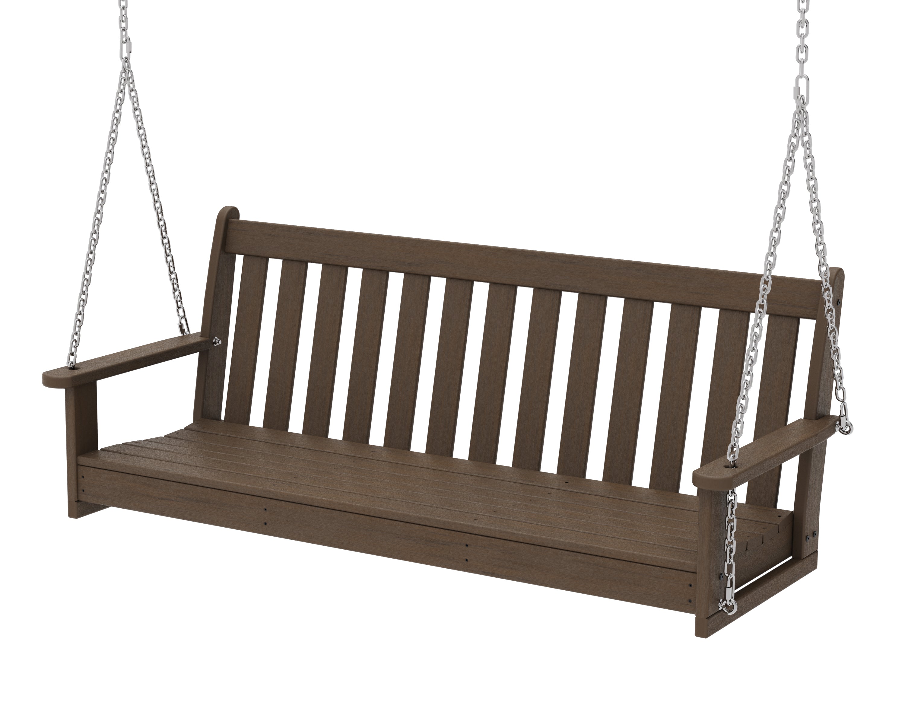 POLYWOOD Vineyard 60" Porch Swing in Kona