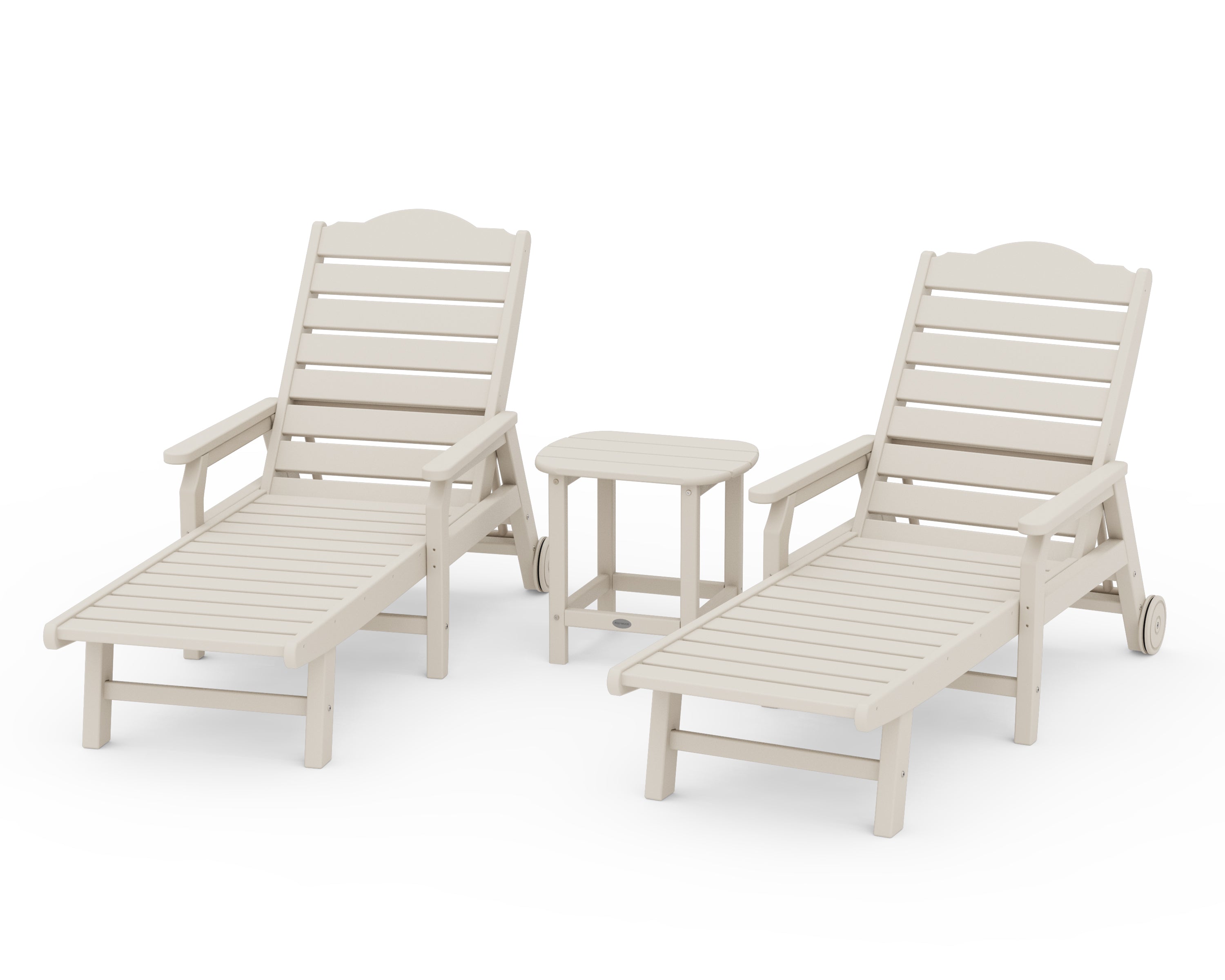 Draper James™ by  POLYWOOD 3-Piece Savannah Chaise Lounge Set in Sand