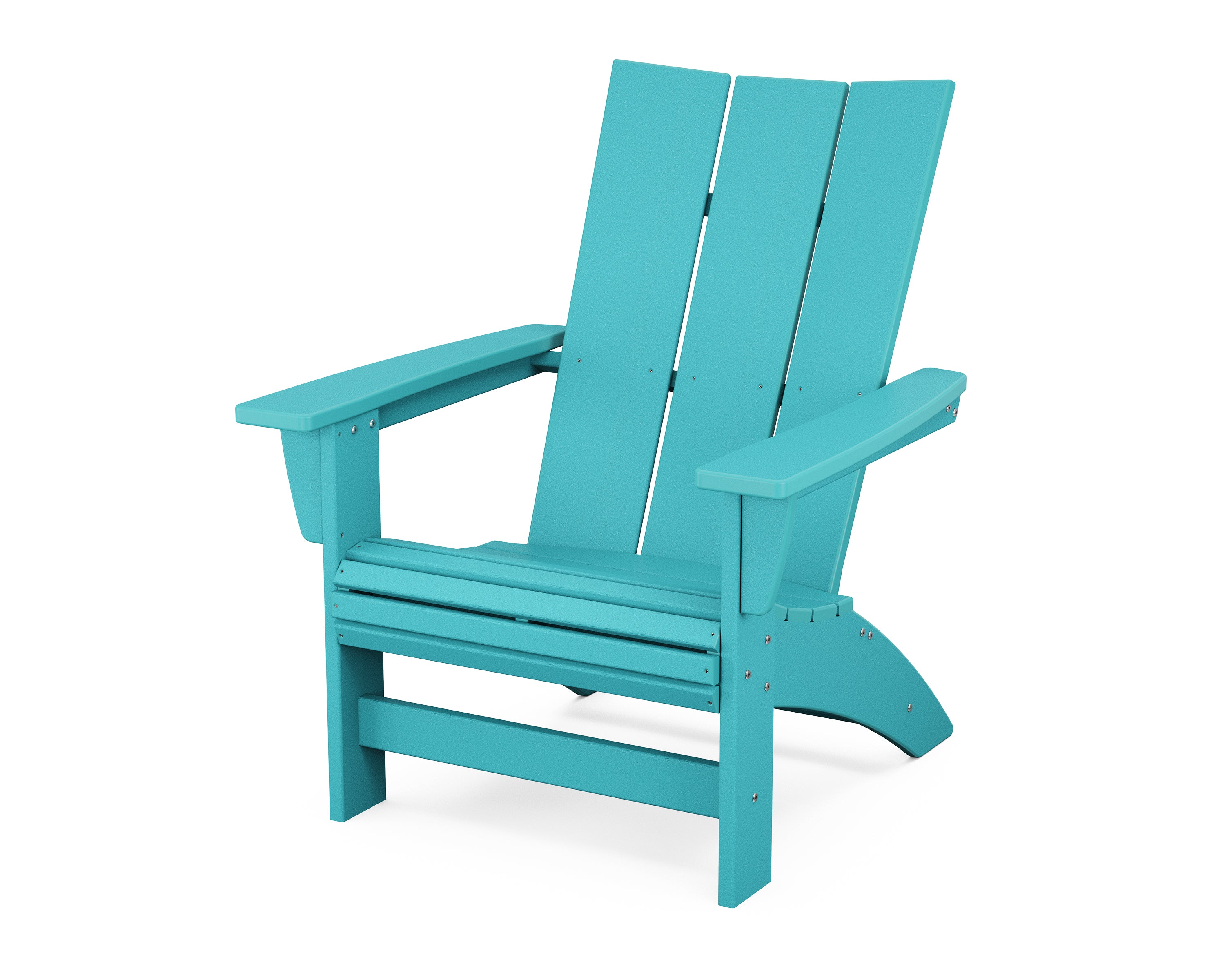 POLYWOOD Modern Grand Adirondack Chair in Aruba