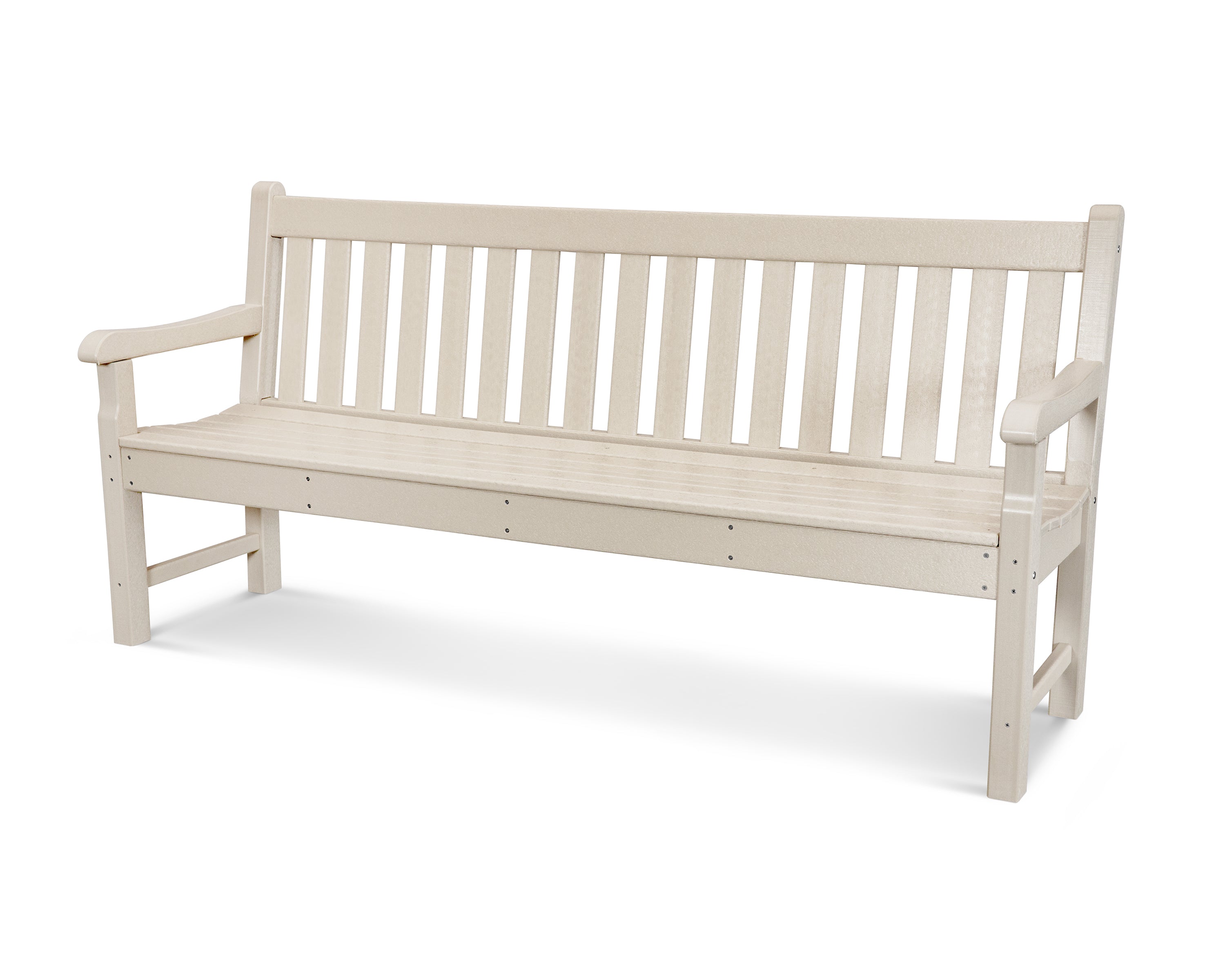 POLYWOOD® Rockford 72" Bench in Sand