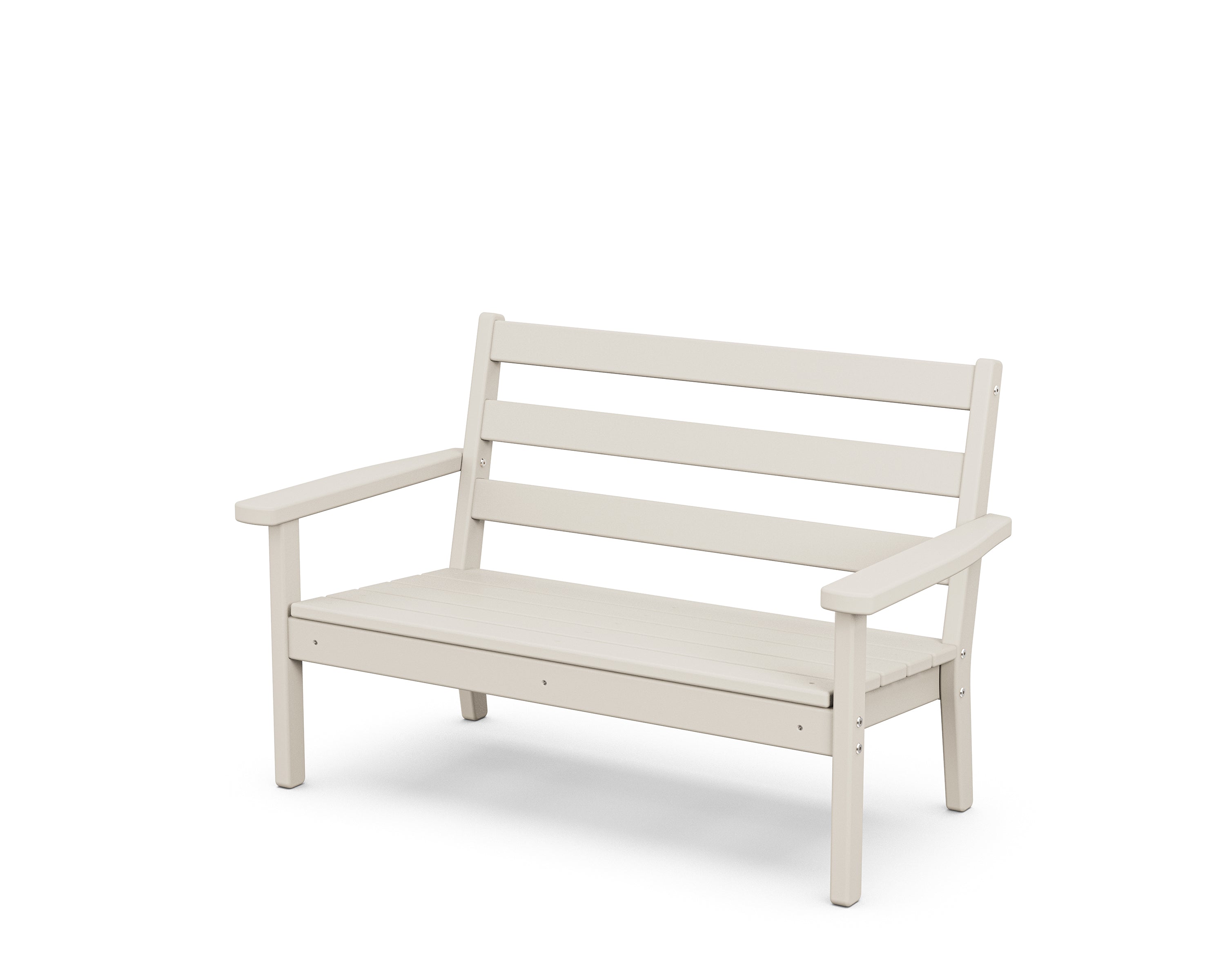 POLYWOOD Kids Lakeside Bench in Sand