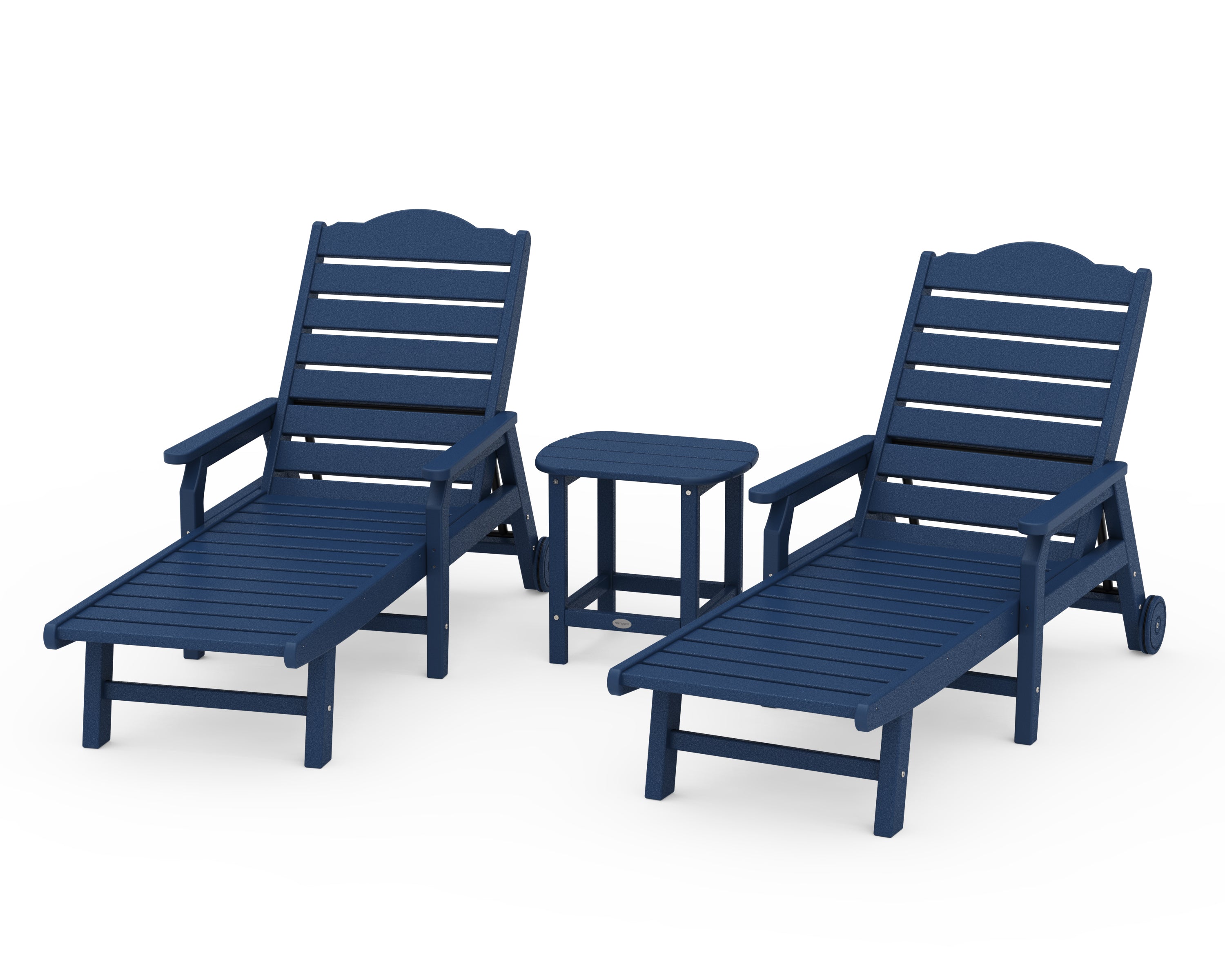 Draper James™ by  POLYWOOD 3-Piece Savannah Chaise Lounge Set in Navy