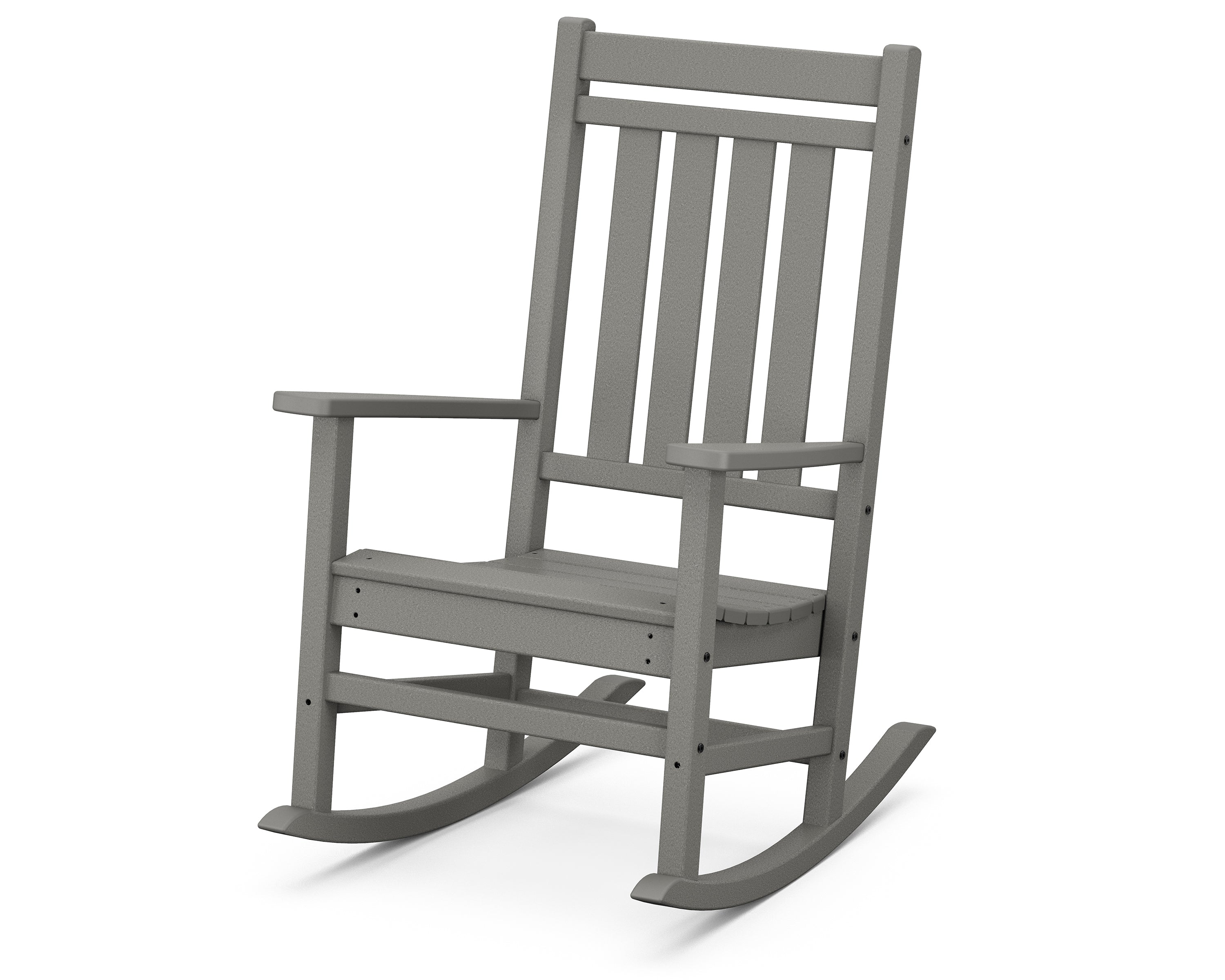 POLYWOOD® Estate Rocking Chair in Slate Grey