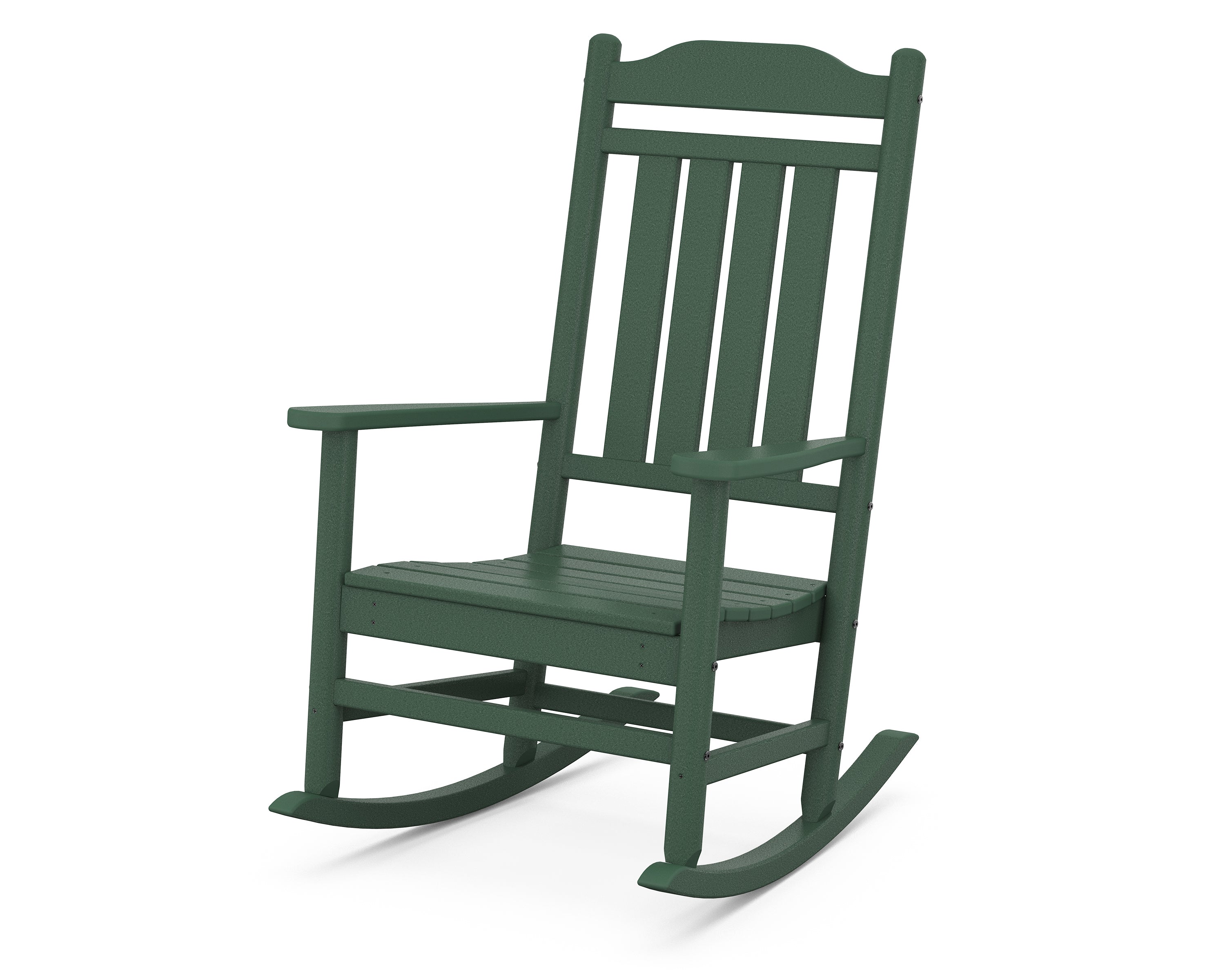 POLYWOOD Country Living Legacy Rocking Chair in Green