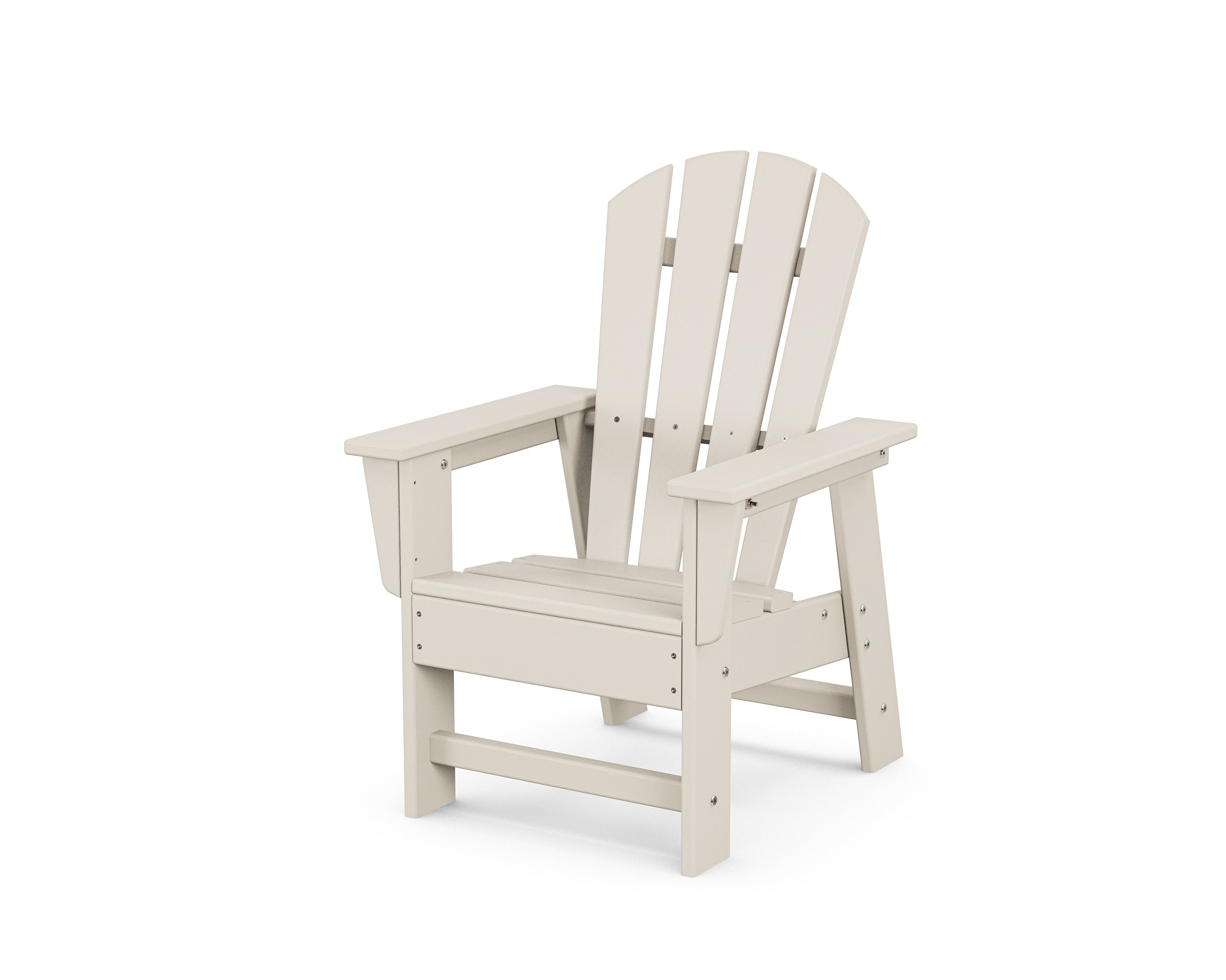 POLYWOOD Kids Adirondack Chair in Sand