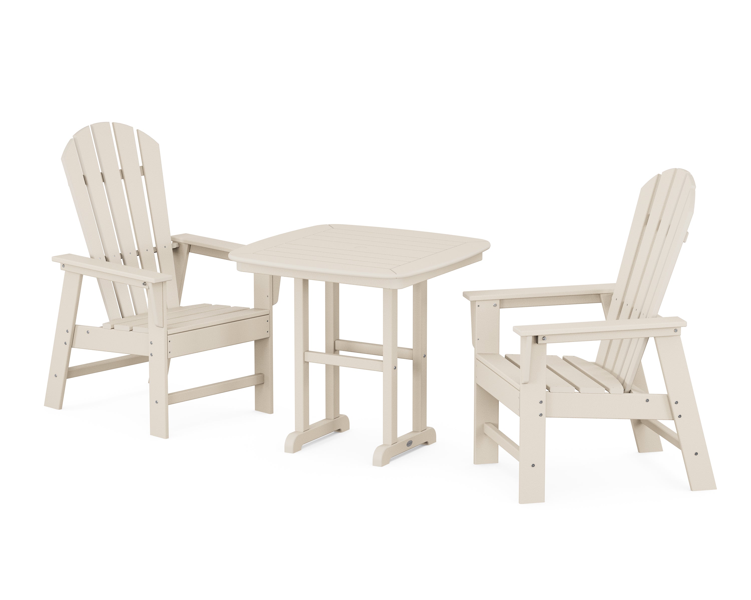 POLYWOOD® South Beach 3-Piece Dining Set in Sand