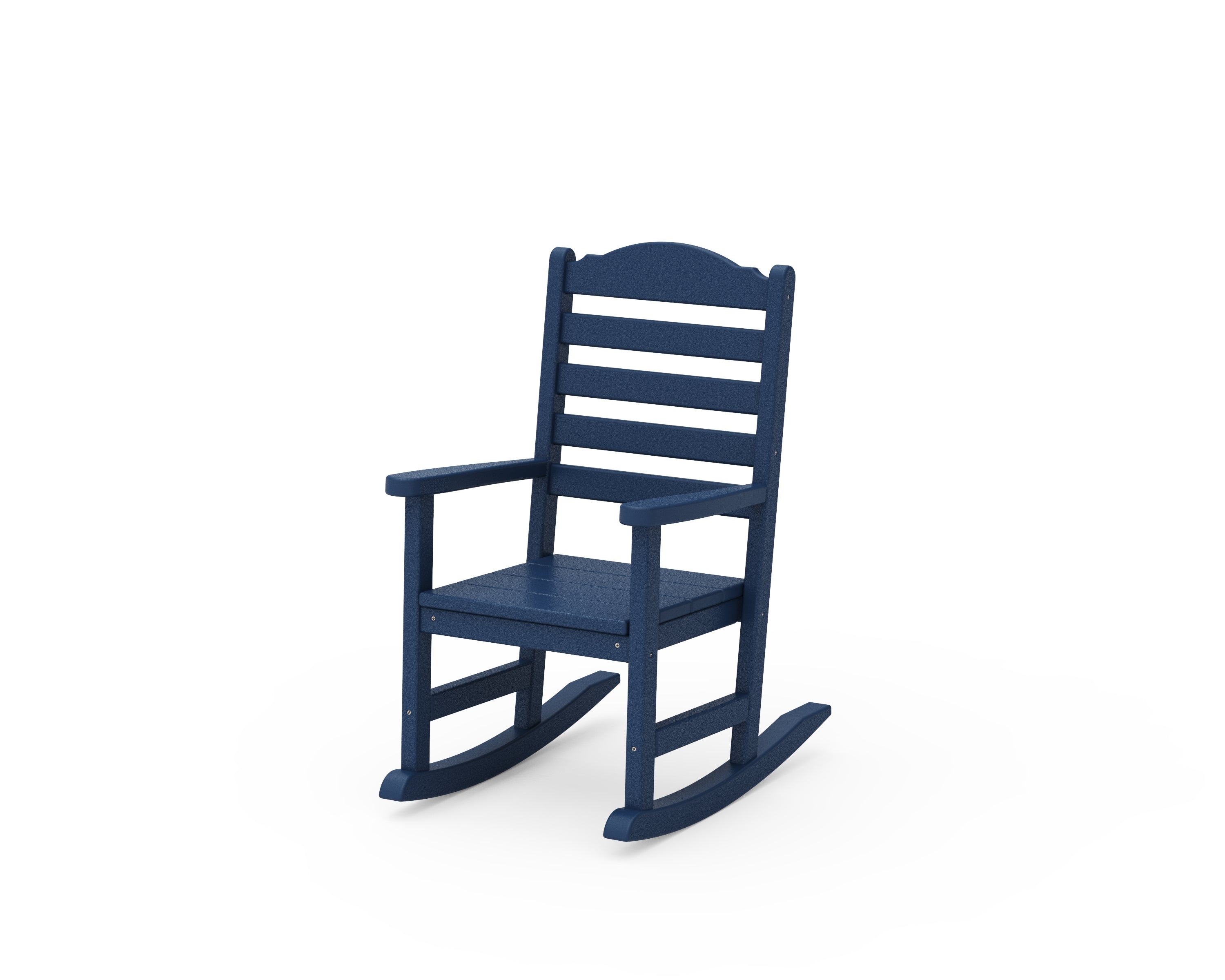 POLYWOOD Savannah Kids Rocking Chair in Navy