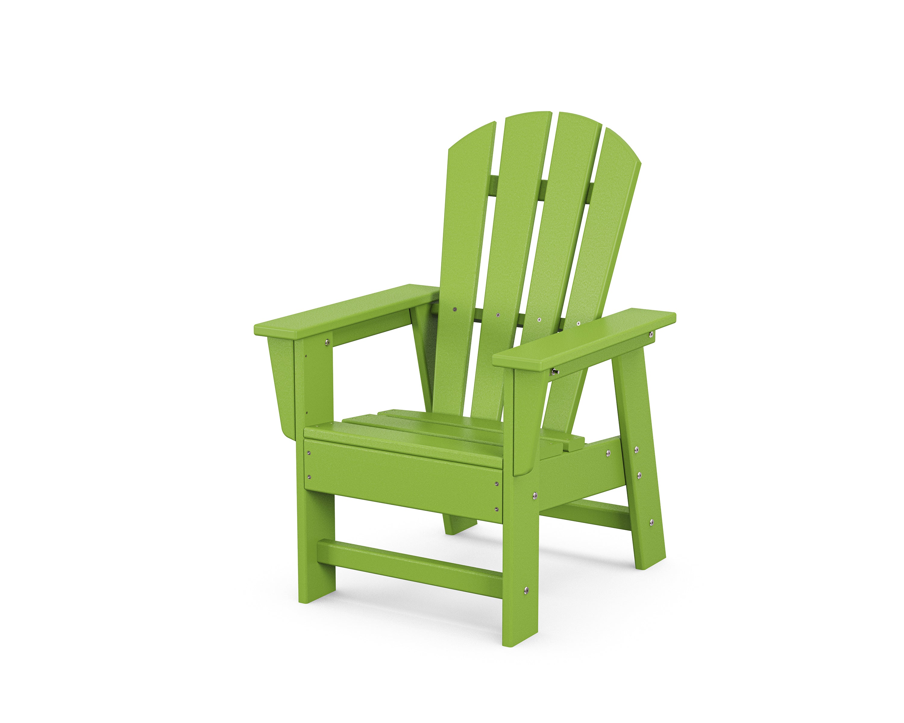 POLYWOOD Kids Adirondack Chair in Lime