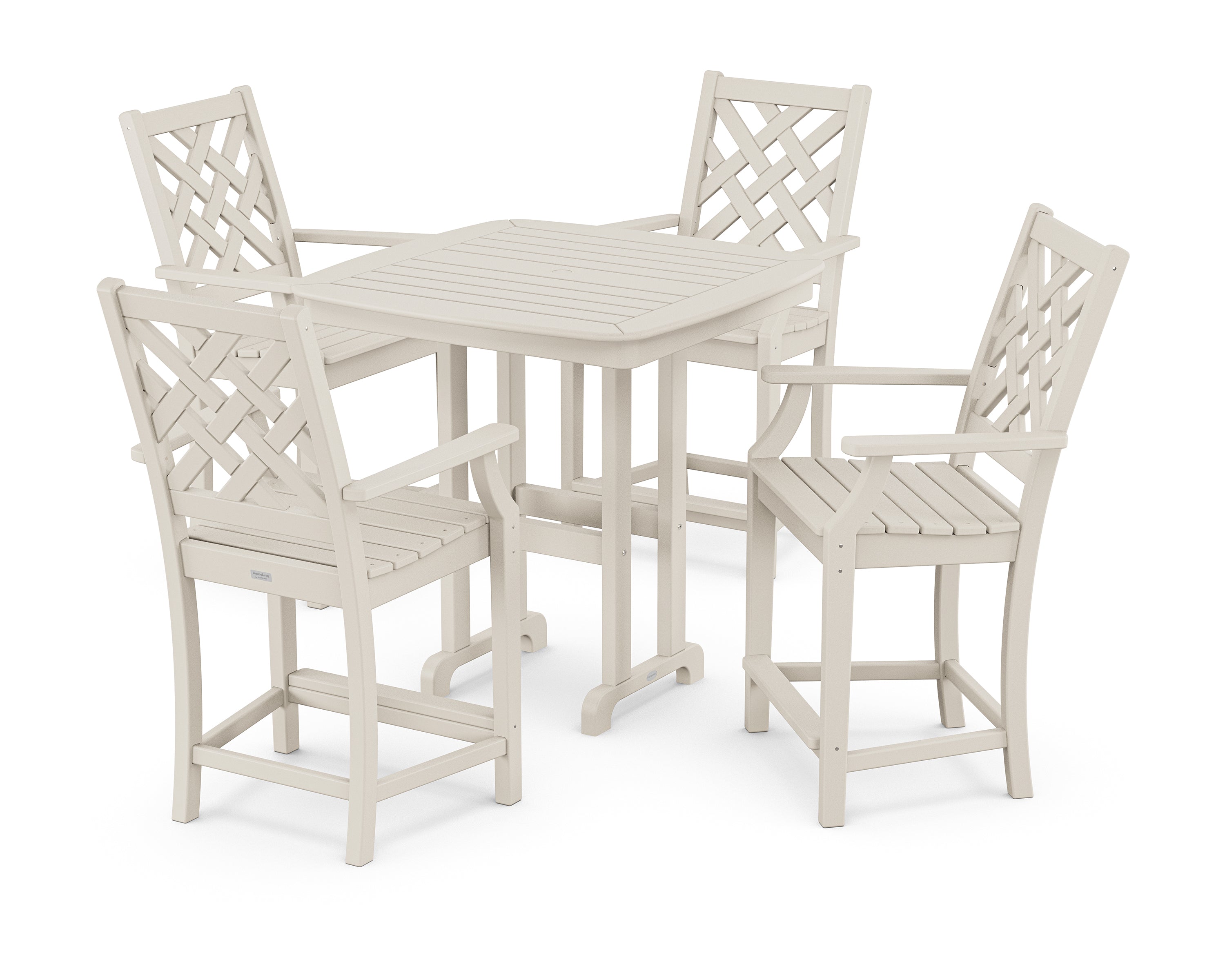 Country Living Wovendale 5-Piece Counter Set in Sand