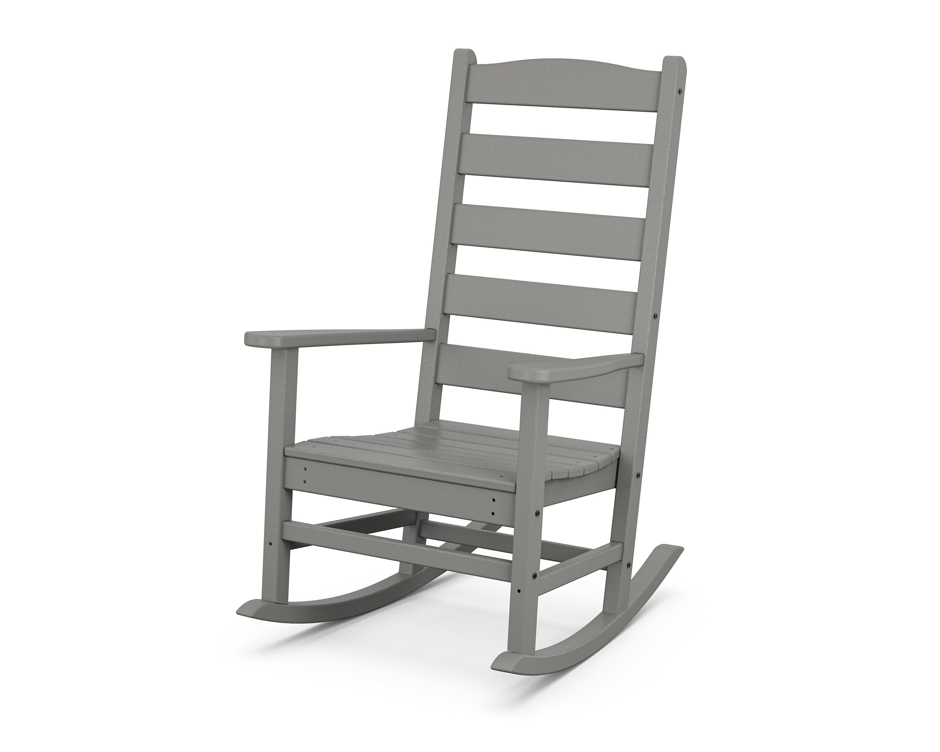 POLYWOOD® Shaker Porch Rocking Chair in Slate Grey