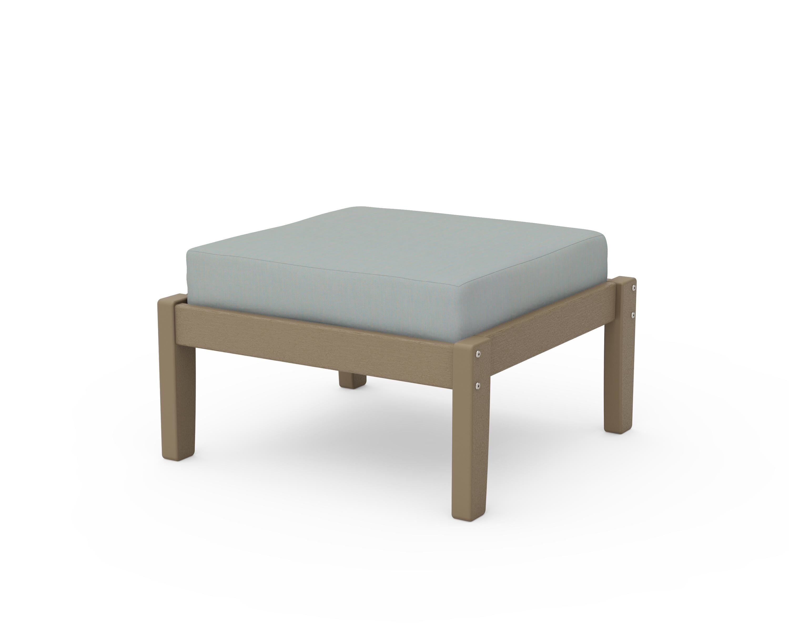 Unbranded Deep Seating Ottoman in Vintage Sahara / Spa
