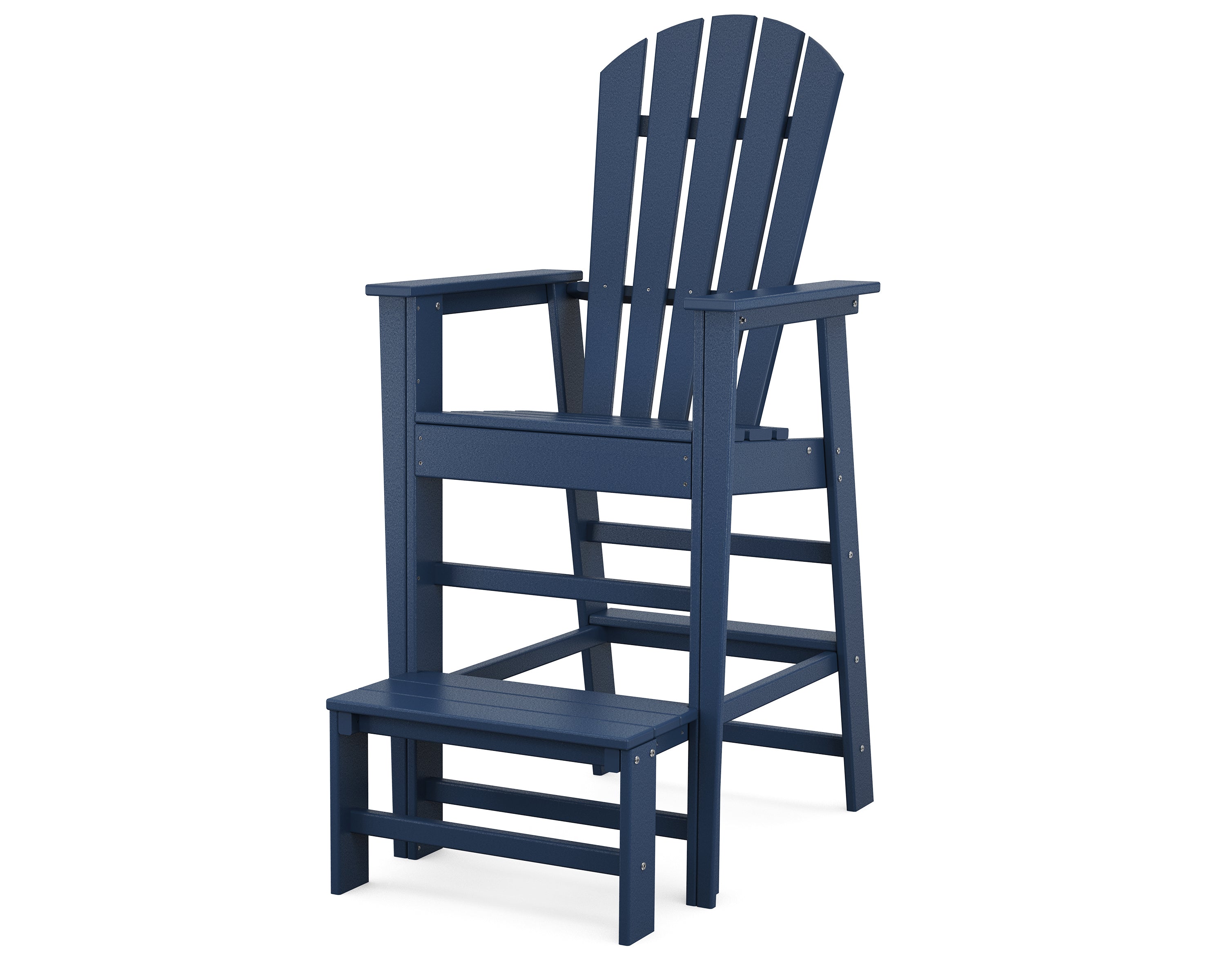 POLYWOOD South Beach Lifeguard Chair in Navy