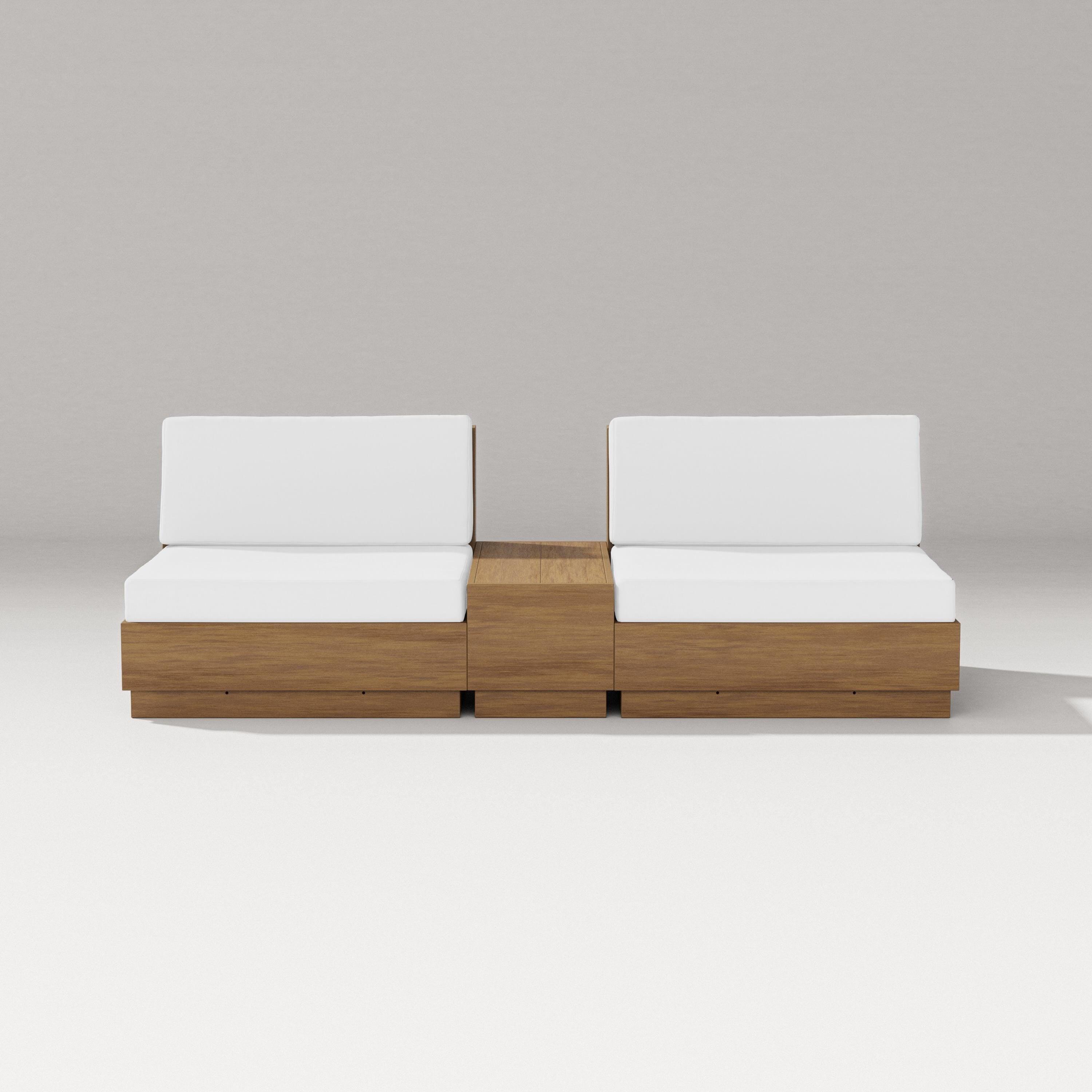 PW Designer Series Elevate Lounge Chair Set in Natural / Natural