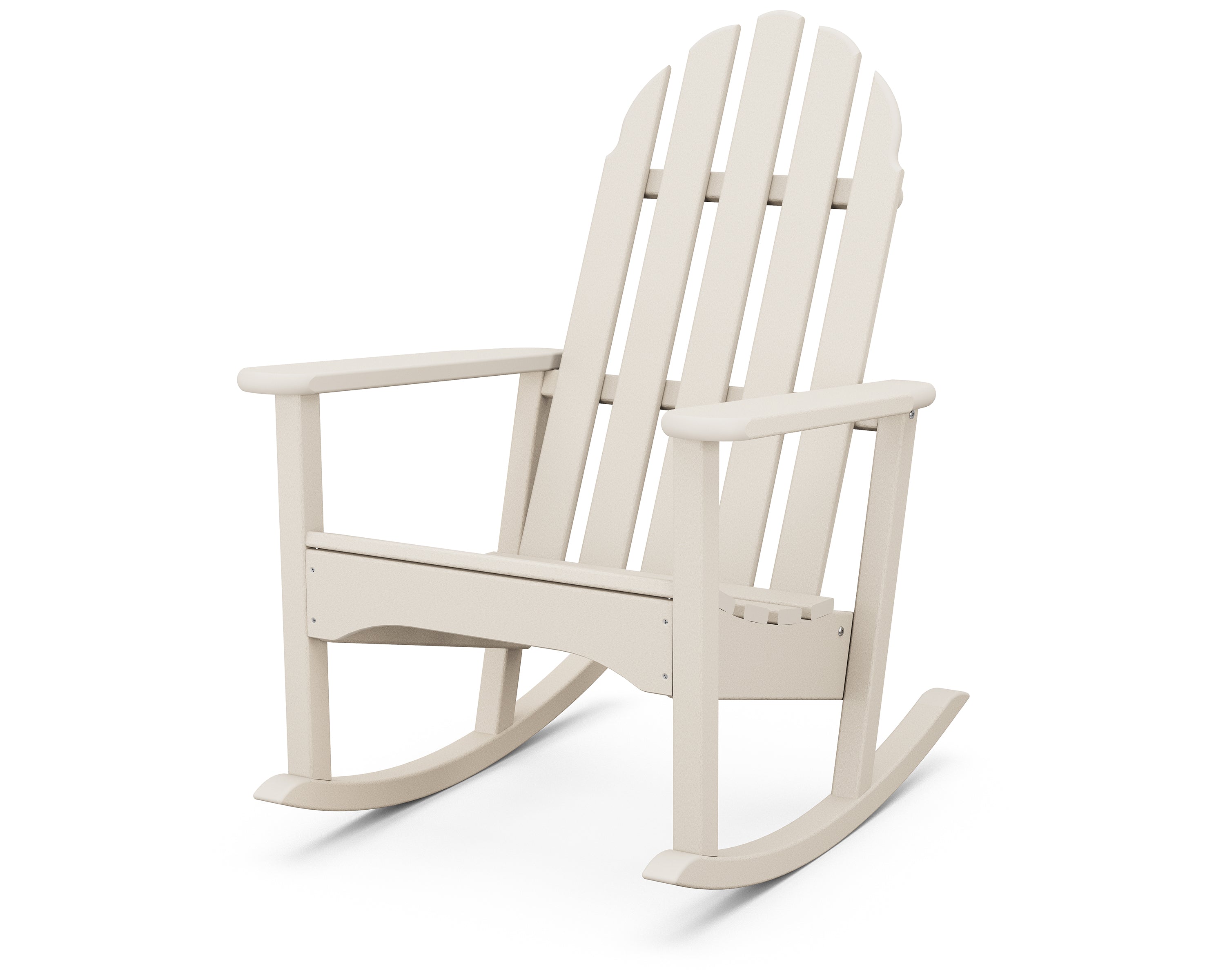 POLYWOOD® Classic Adirondack Rocking Chair in Sand