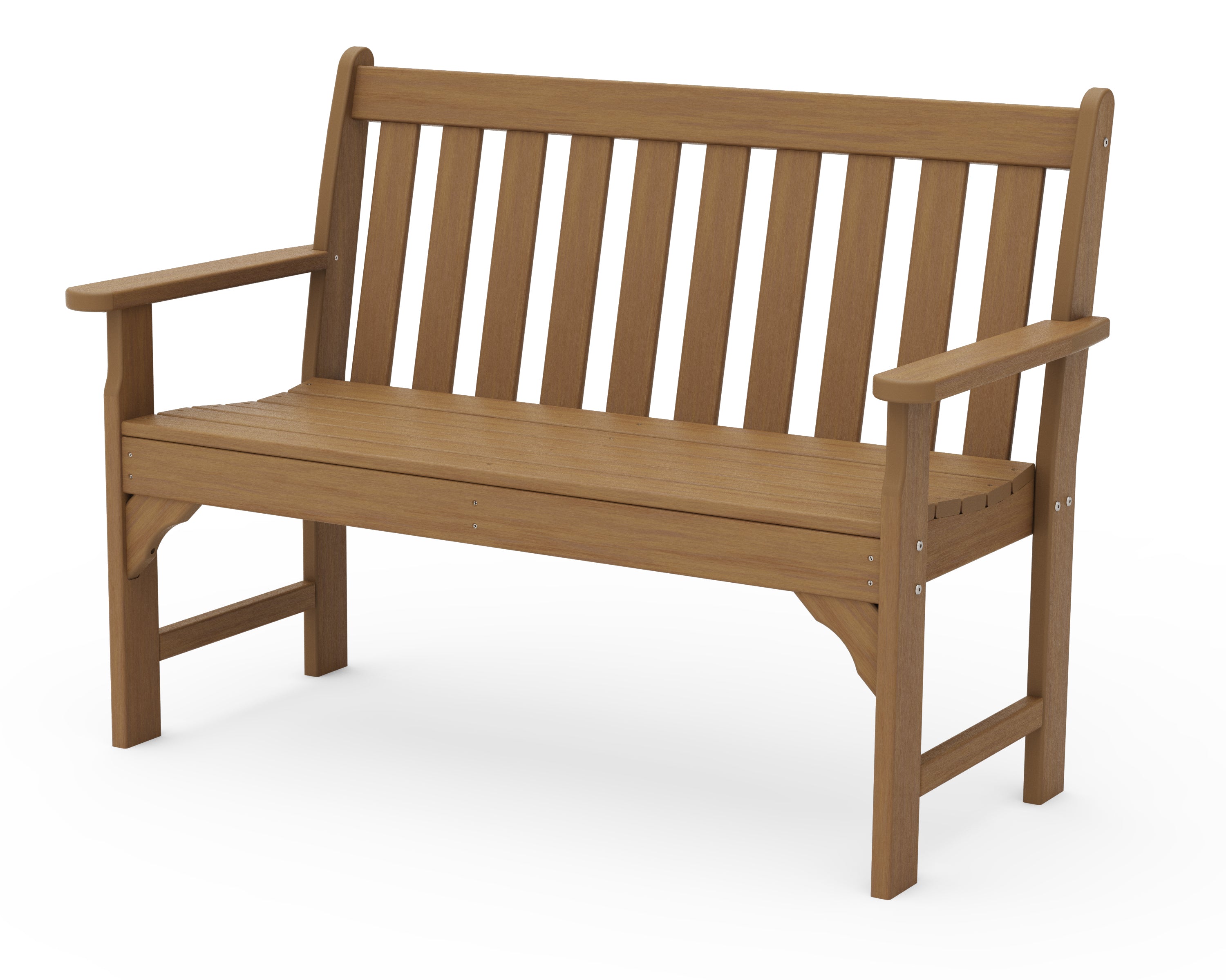 POLYWOOD Vineyard 48" Bench in Natural