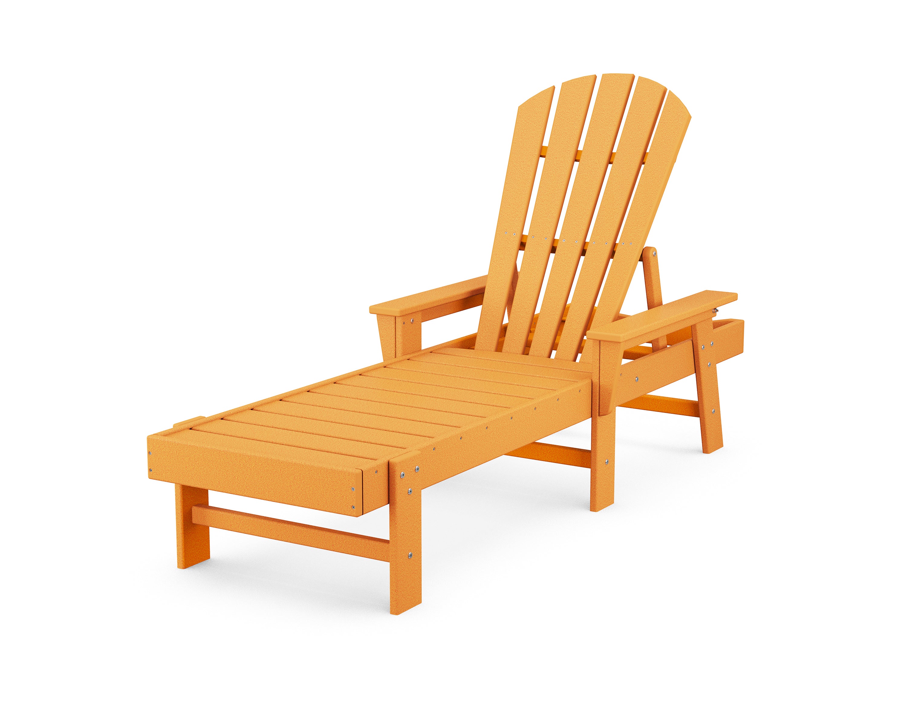 POLYWOOD® South Beach Chaise in Tangerine