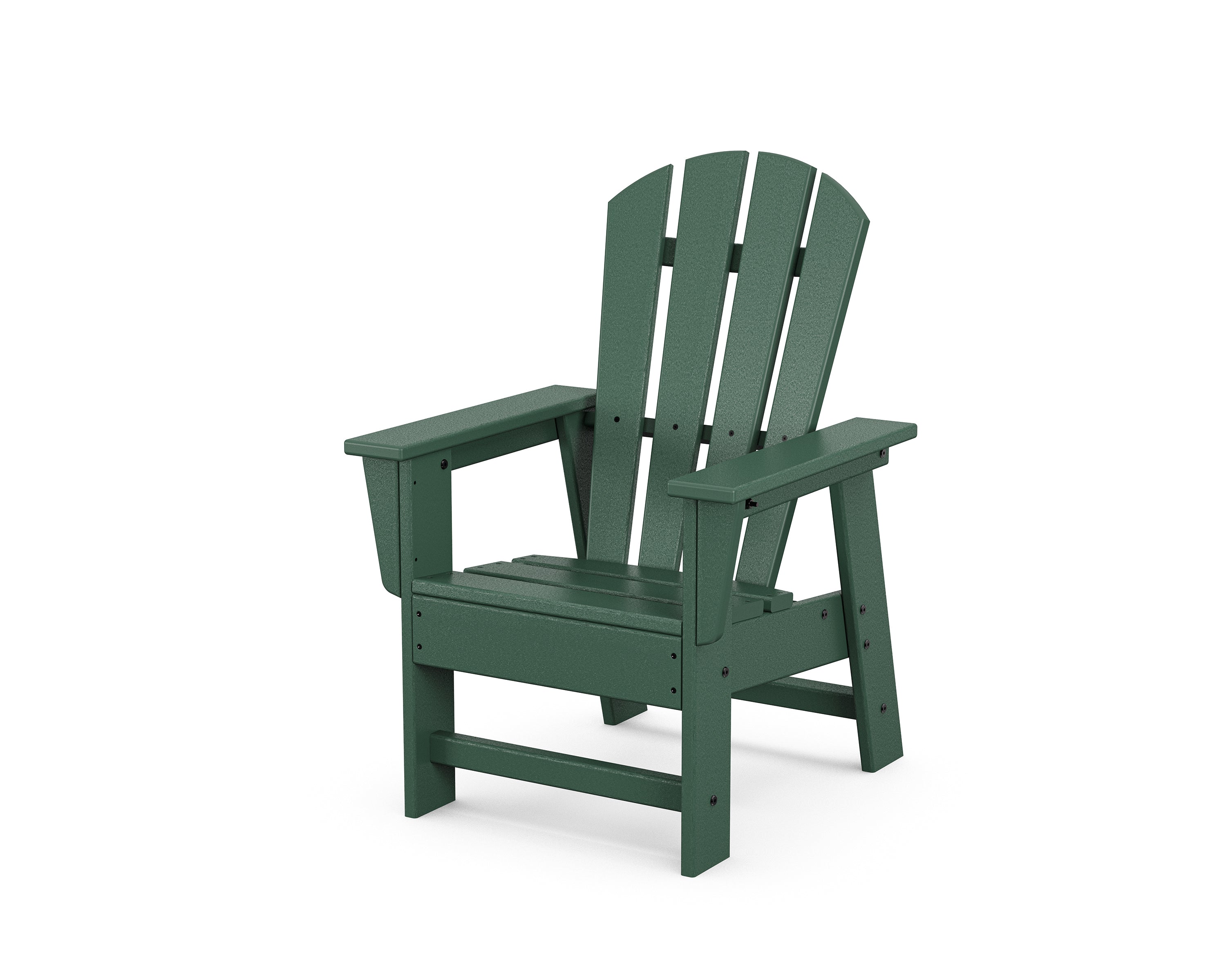 POLYWOOD Kids Adirondack Chair in Green