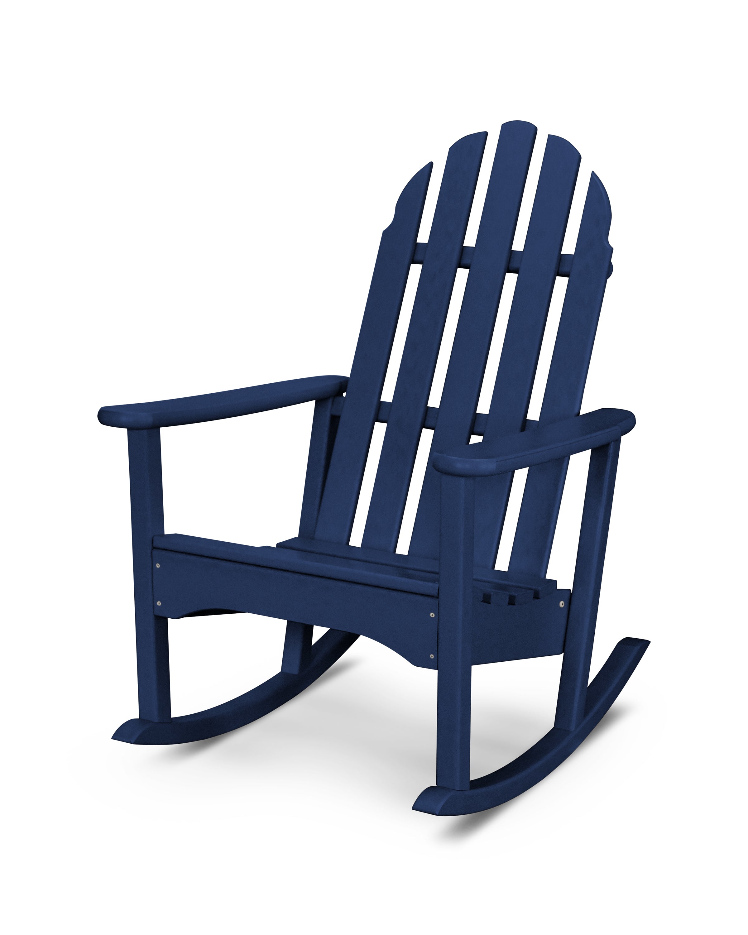 POLYWOOD® Classic Adirondack Rocking Chair in Navy