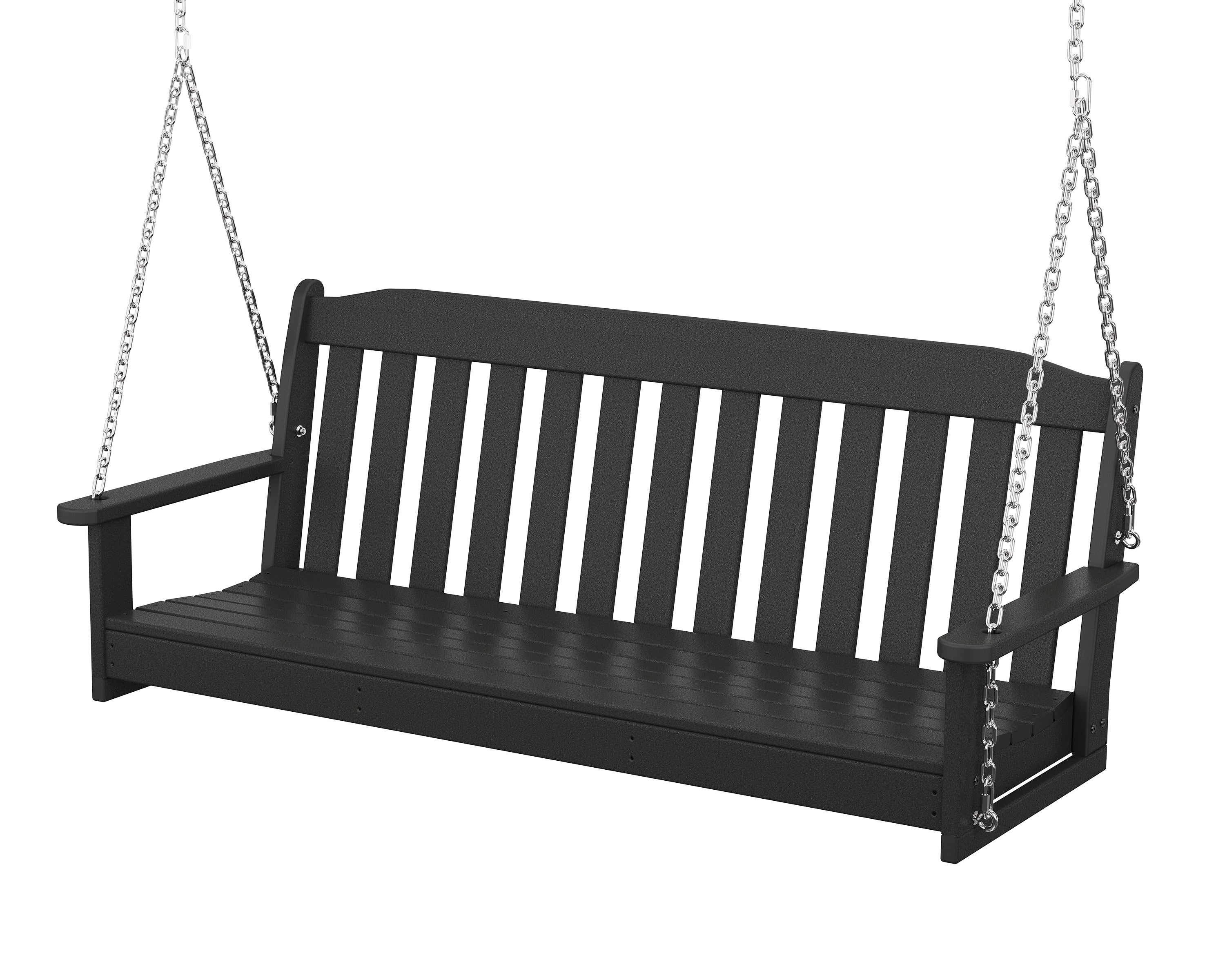 Country Living Cottage 60" Swing in Black
