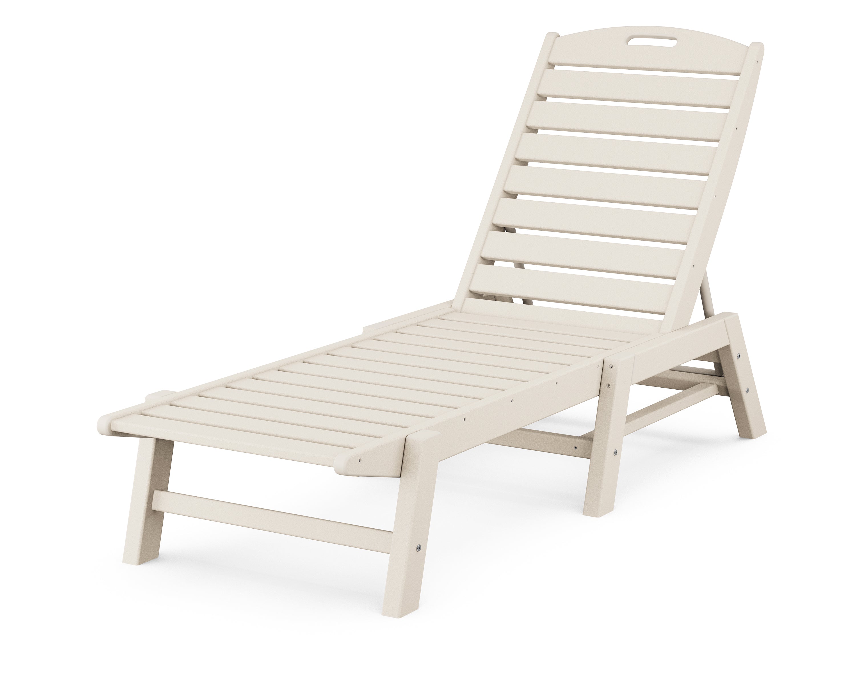 POLYWOOD® Nautical Chaise in Sand