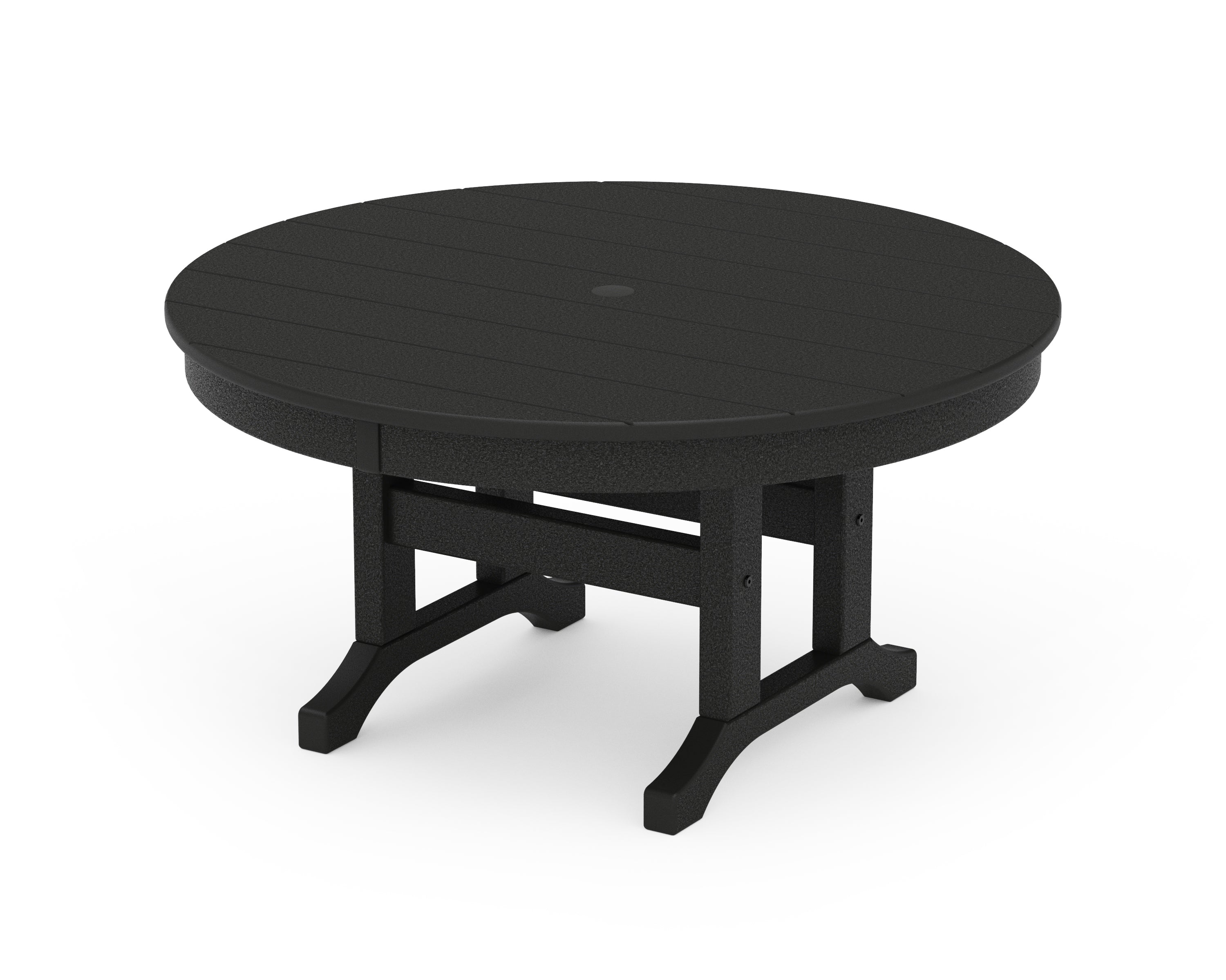 POLYWOOD Round 36" Conversation Table in Black