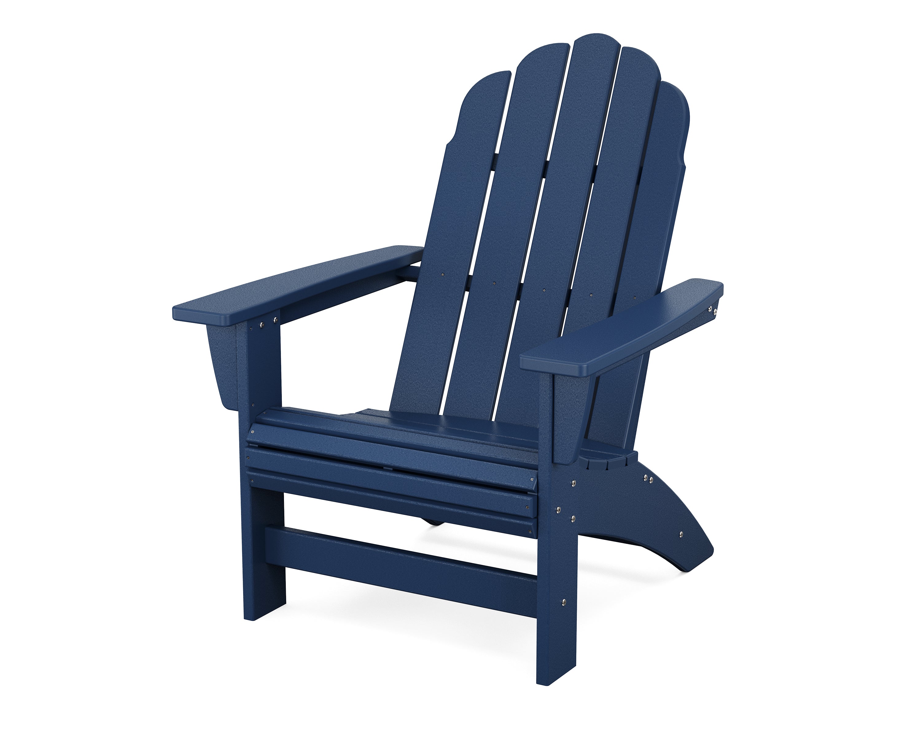 POLYWOOD Vineyard Grand Adirondack Chair in Navy