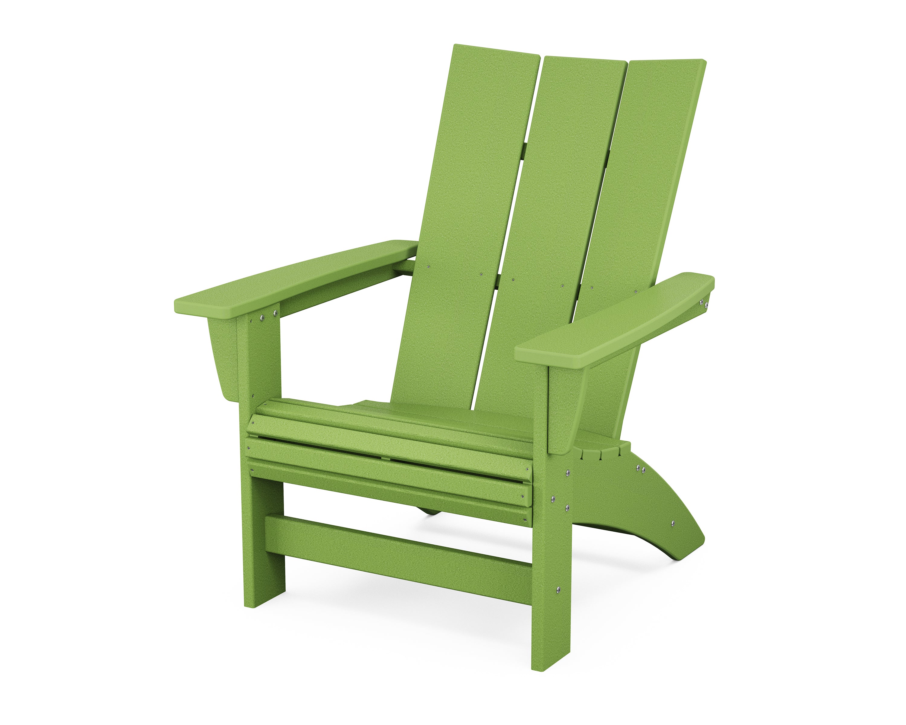POLYWOOD Modern Grand Adirondack Chair in Lime