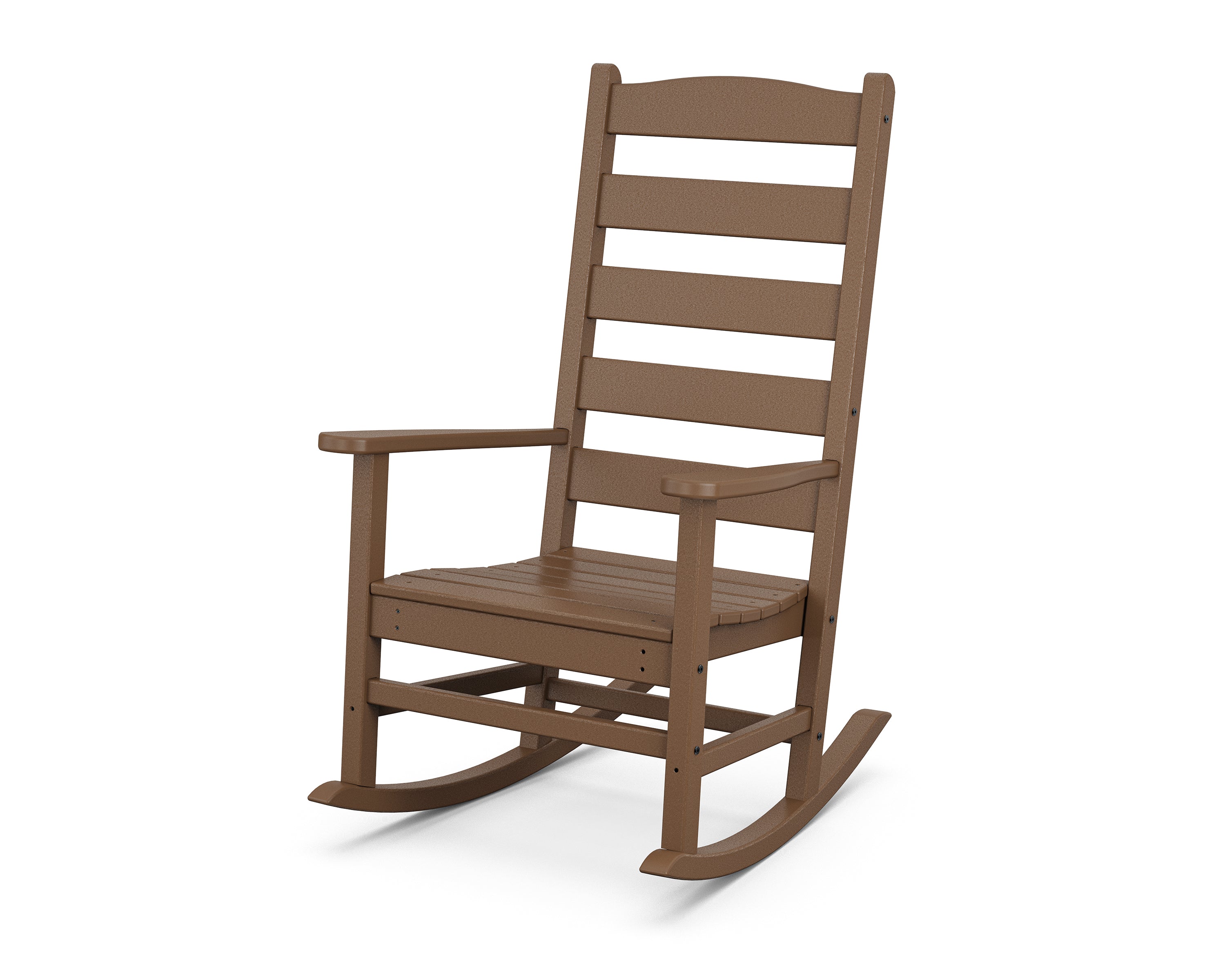 POLYWOOD® Shaker Porch Rocking Chair in Teak