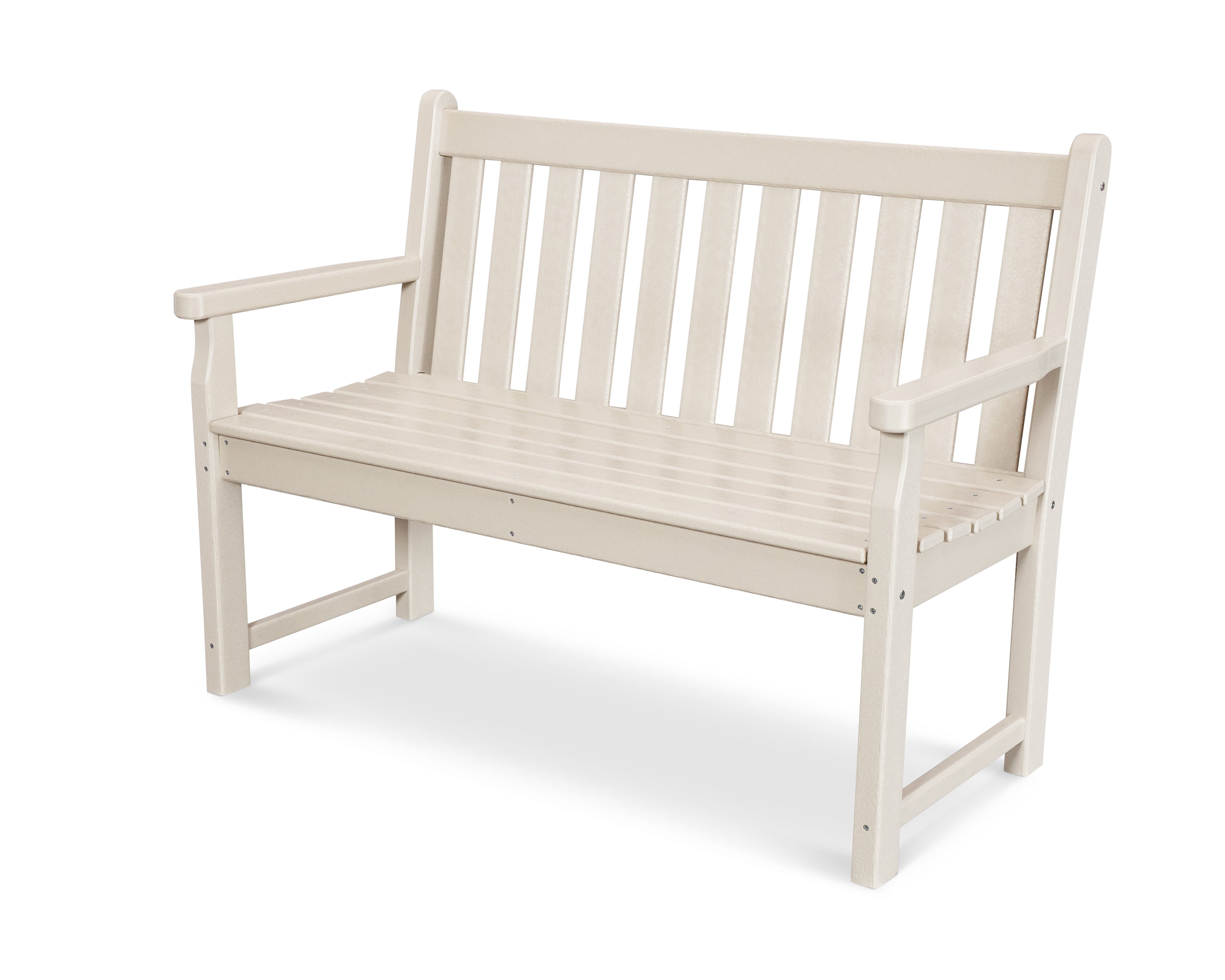 POLYWOOD® Traditional Garden 48" Bench in Sand
