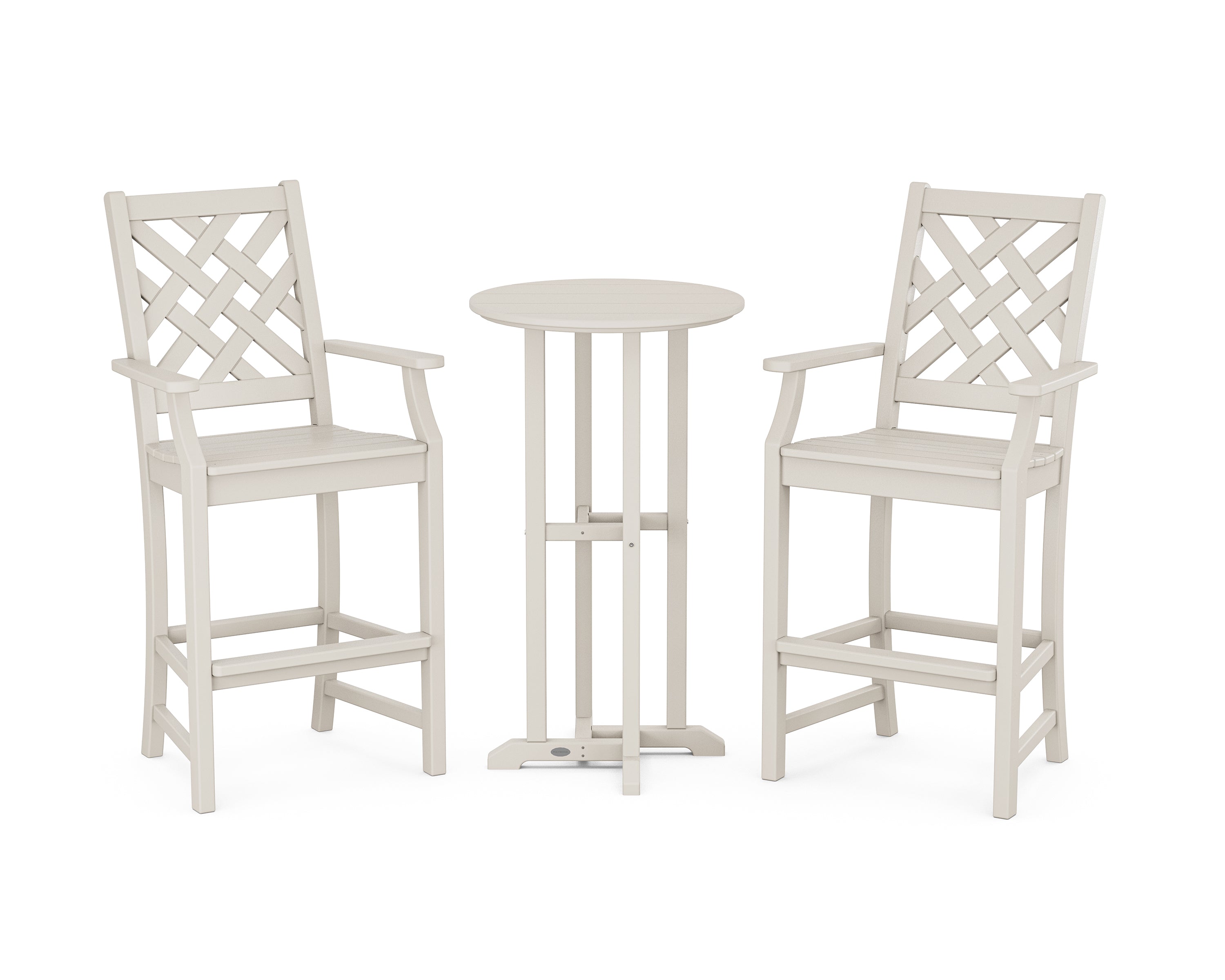 Country Living Wovendale 3-Piece Farmhouse Bar Set in Sand