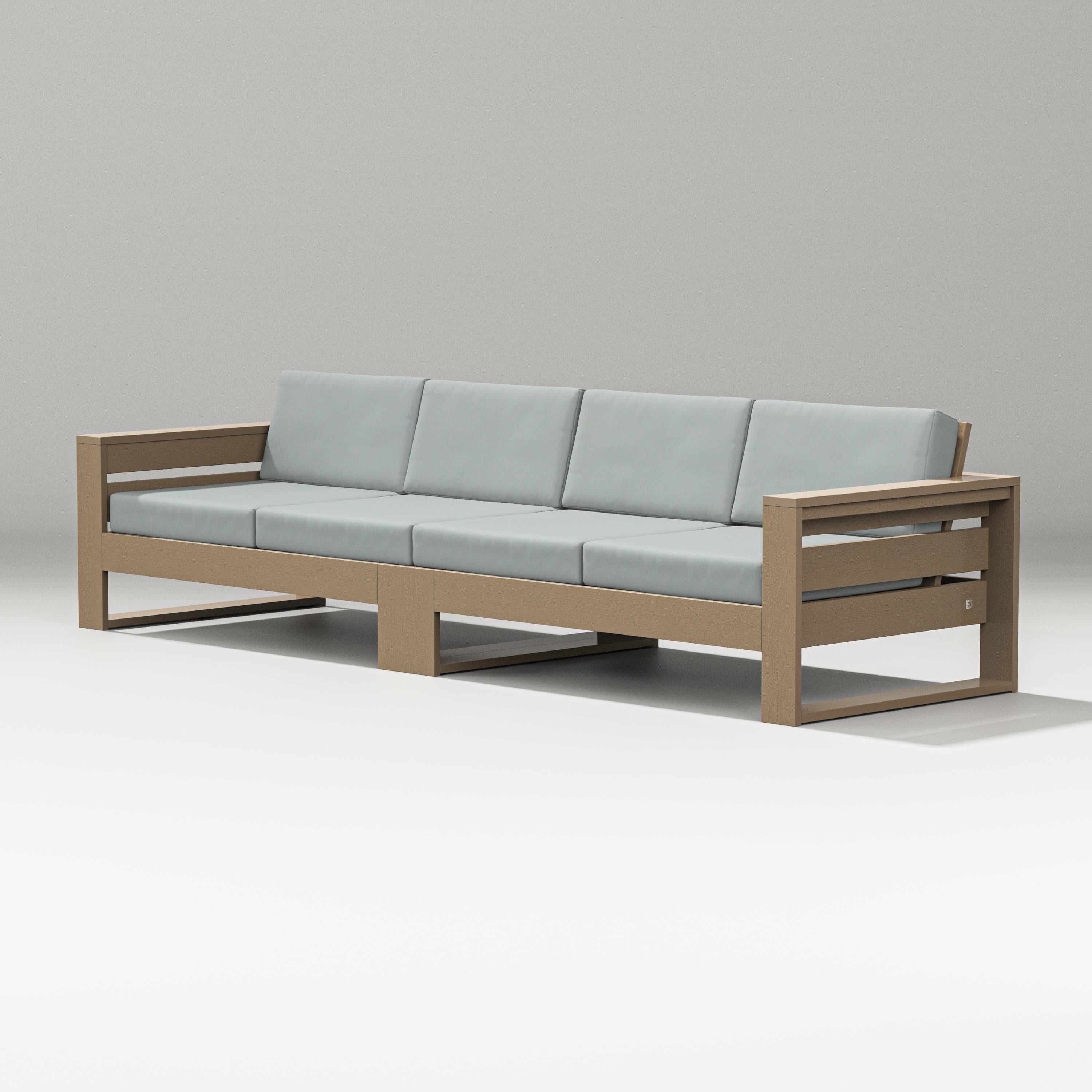 PW Designer Series Latitude Straight Sectional in Vintage Sahara / Spa