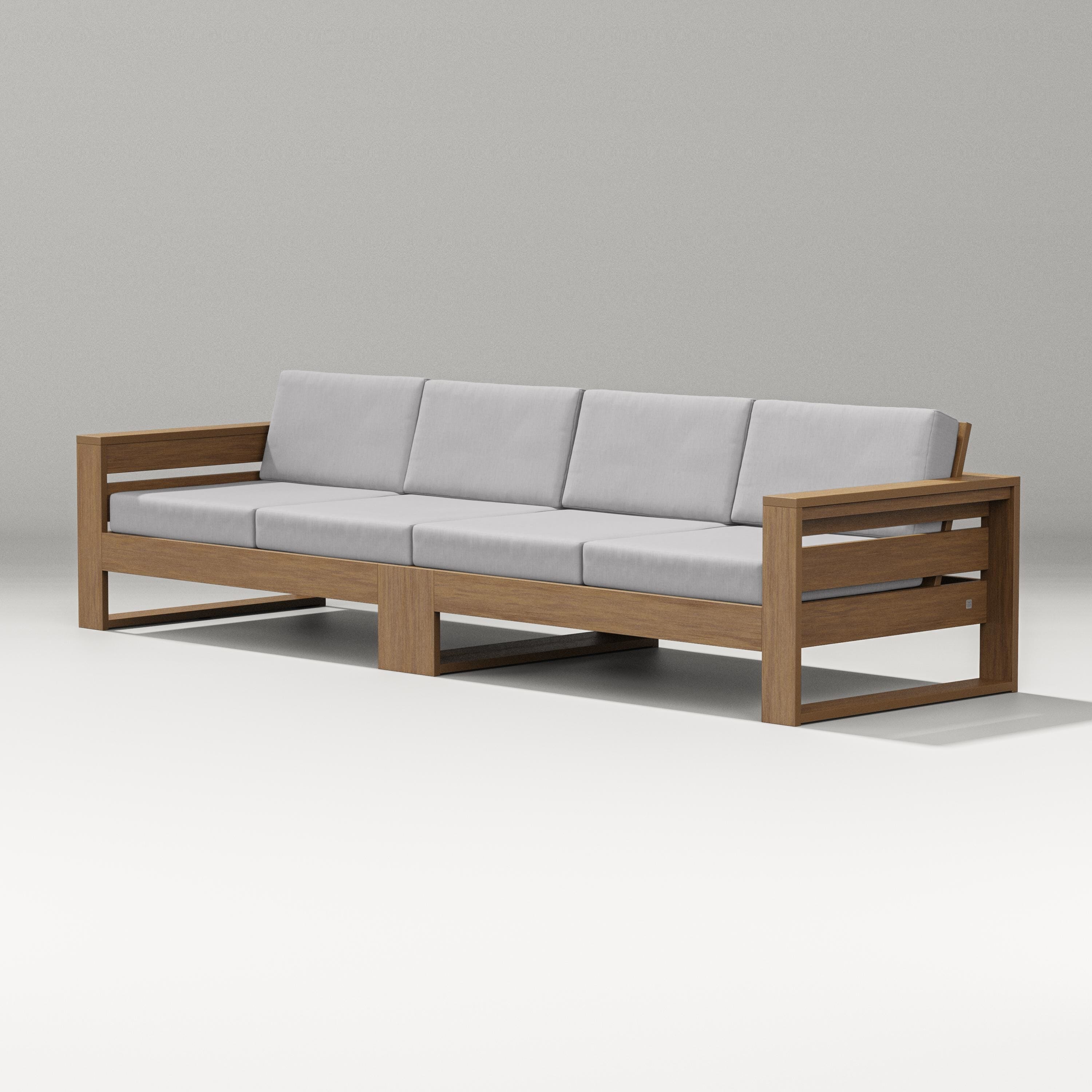 PW Designer Series Latitude Straight Sectional in Natural / Granite