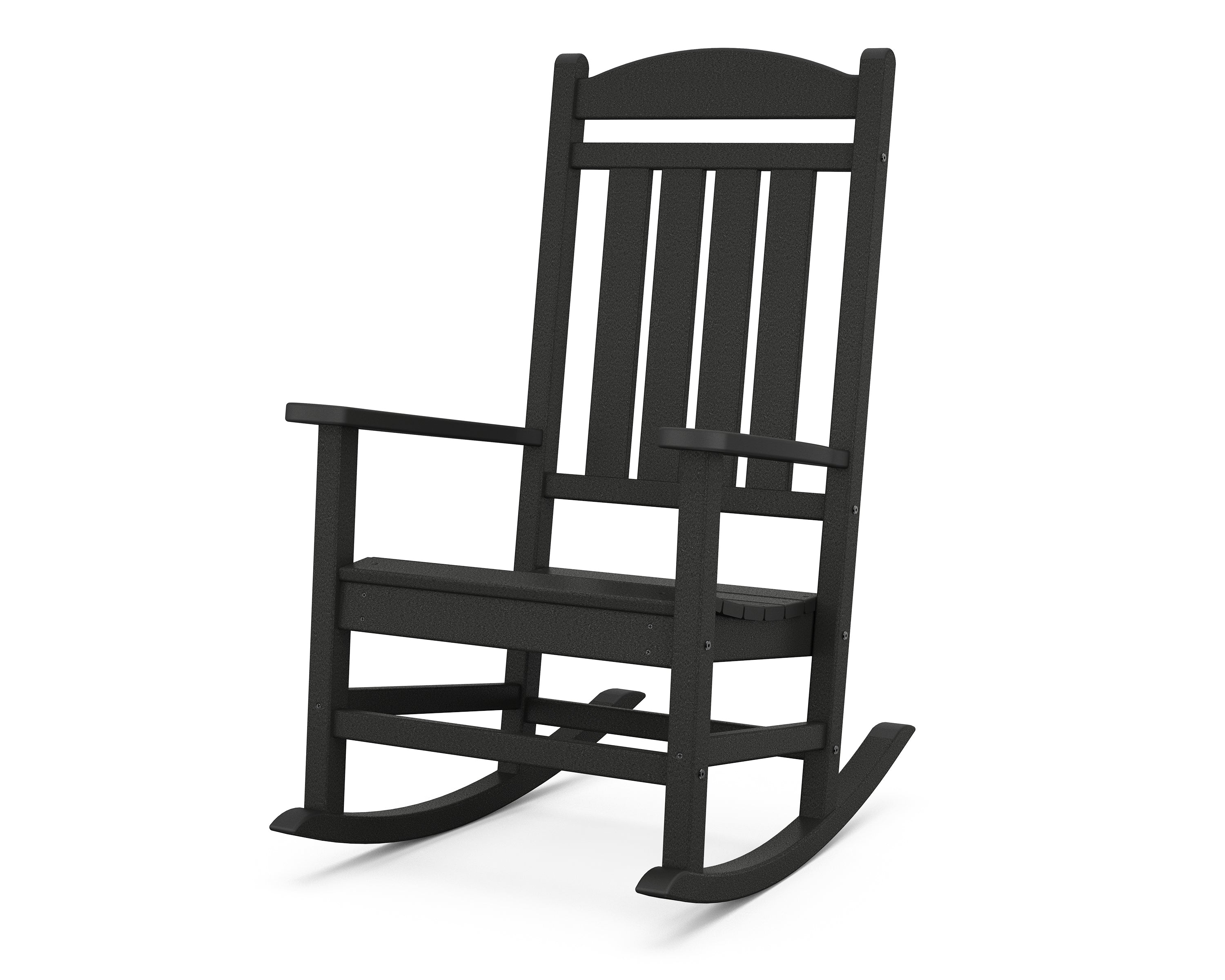 POLYWOOD® Presidential Rocking Chair in Black