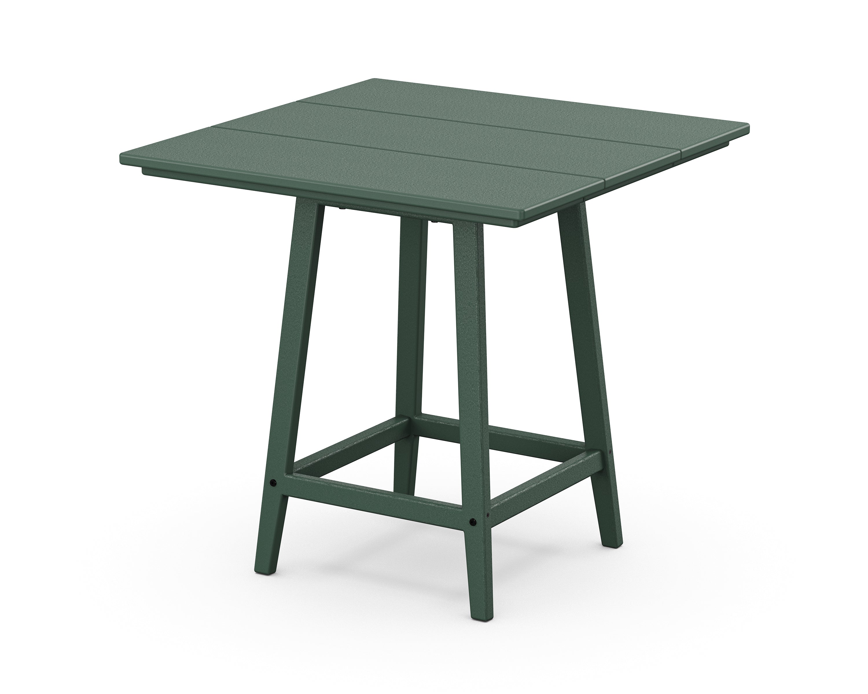 POLYWOOD Studio 30" Square Bistro Table in Green