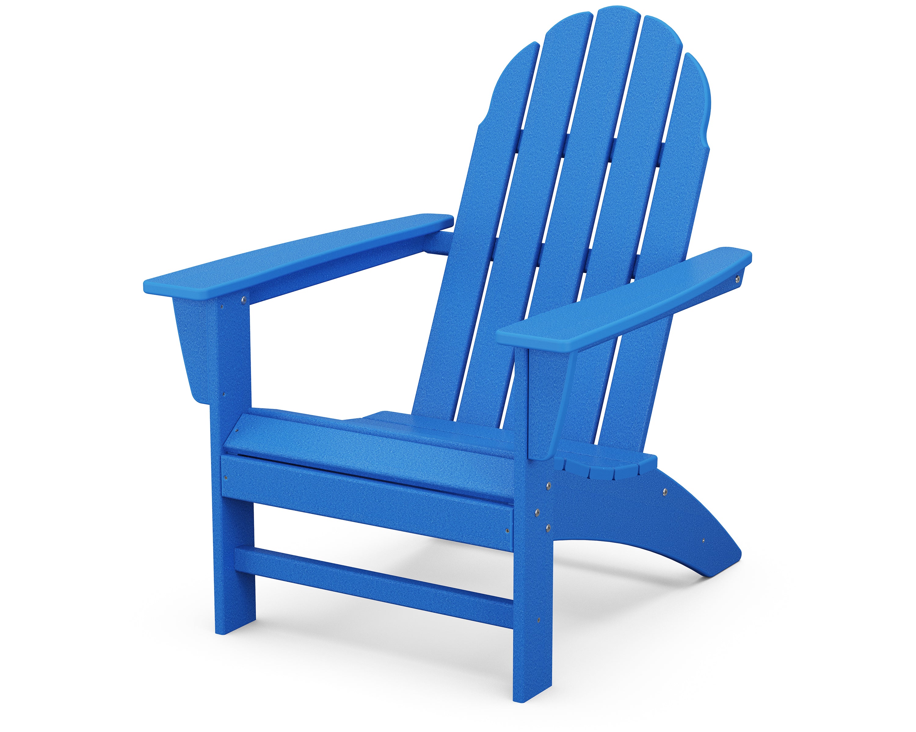 POLYWOOD Vineyard Adirondack Chair in Pacific Blue