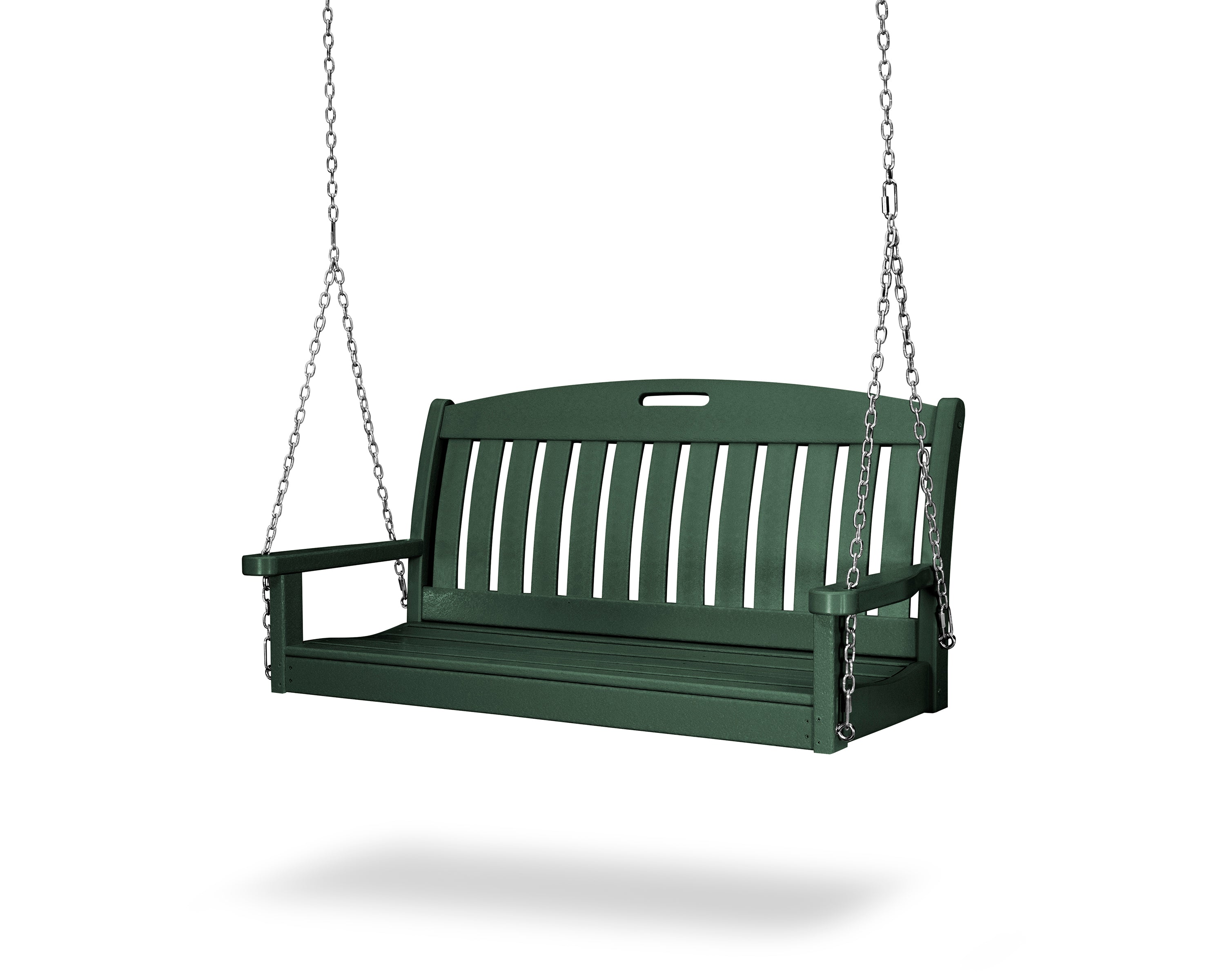 POLYWOOD Nautical 48" Swing in Green