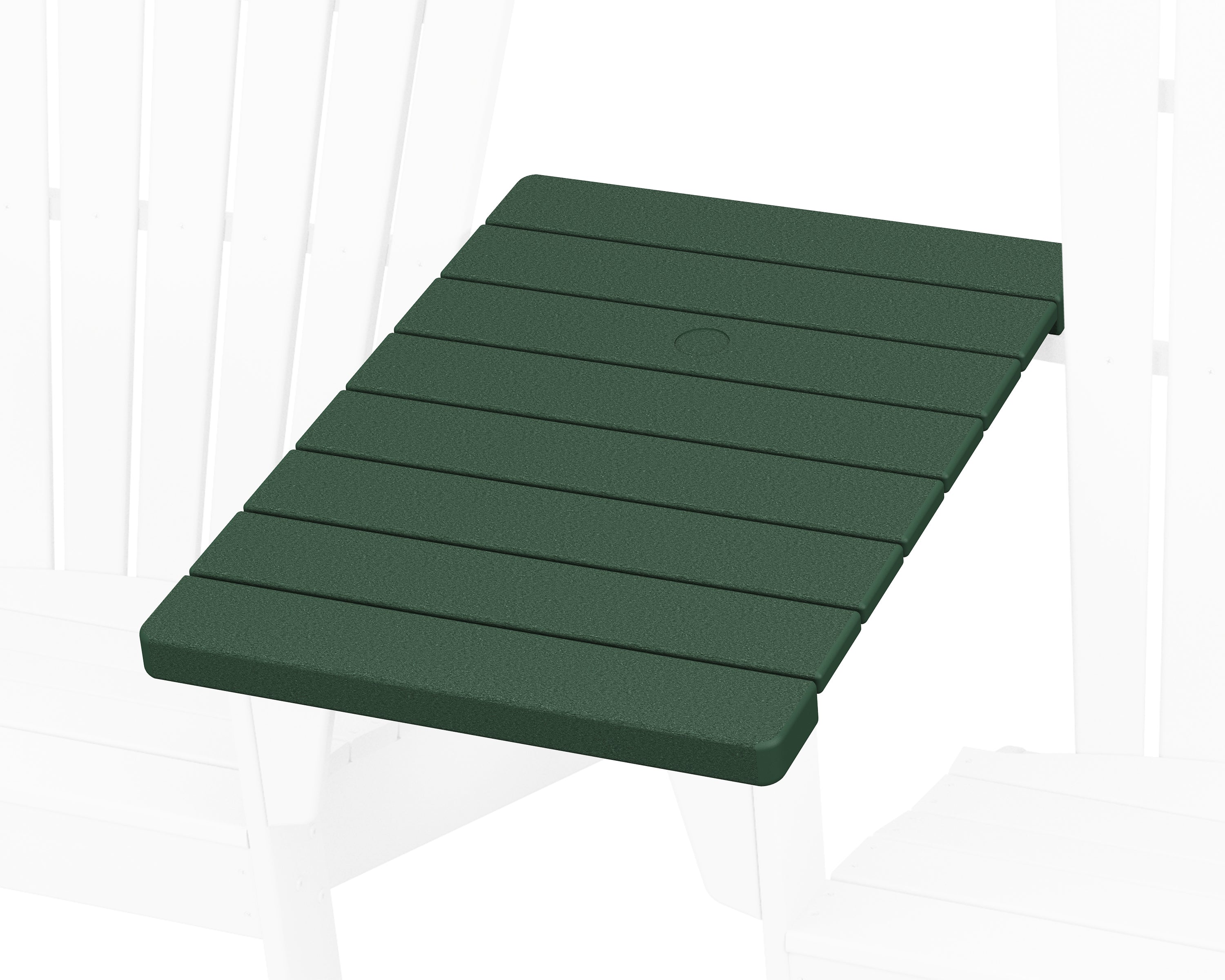 POLYWOOD Straight Adirondack Connecting Table in Green