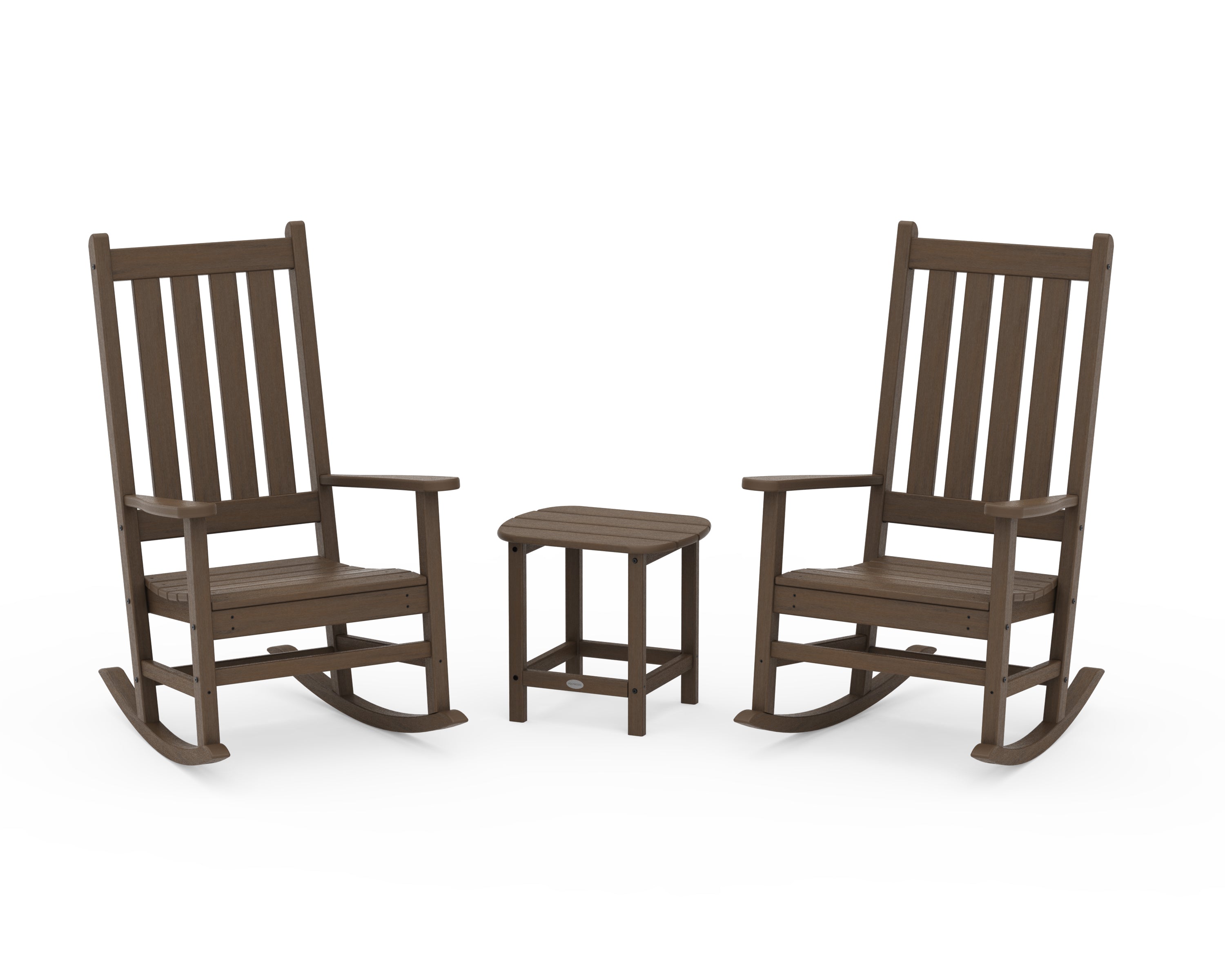 POLYWOOD Vineyard 3-Piece Rocking Set in Kona