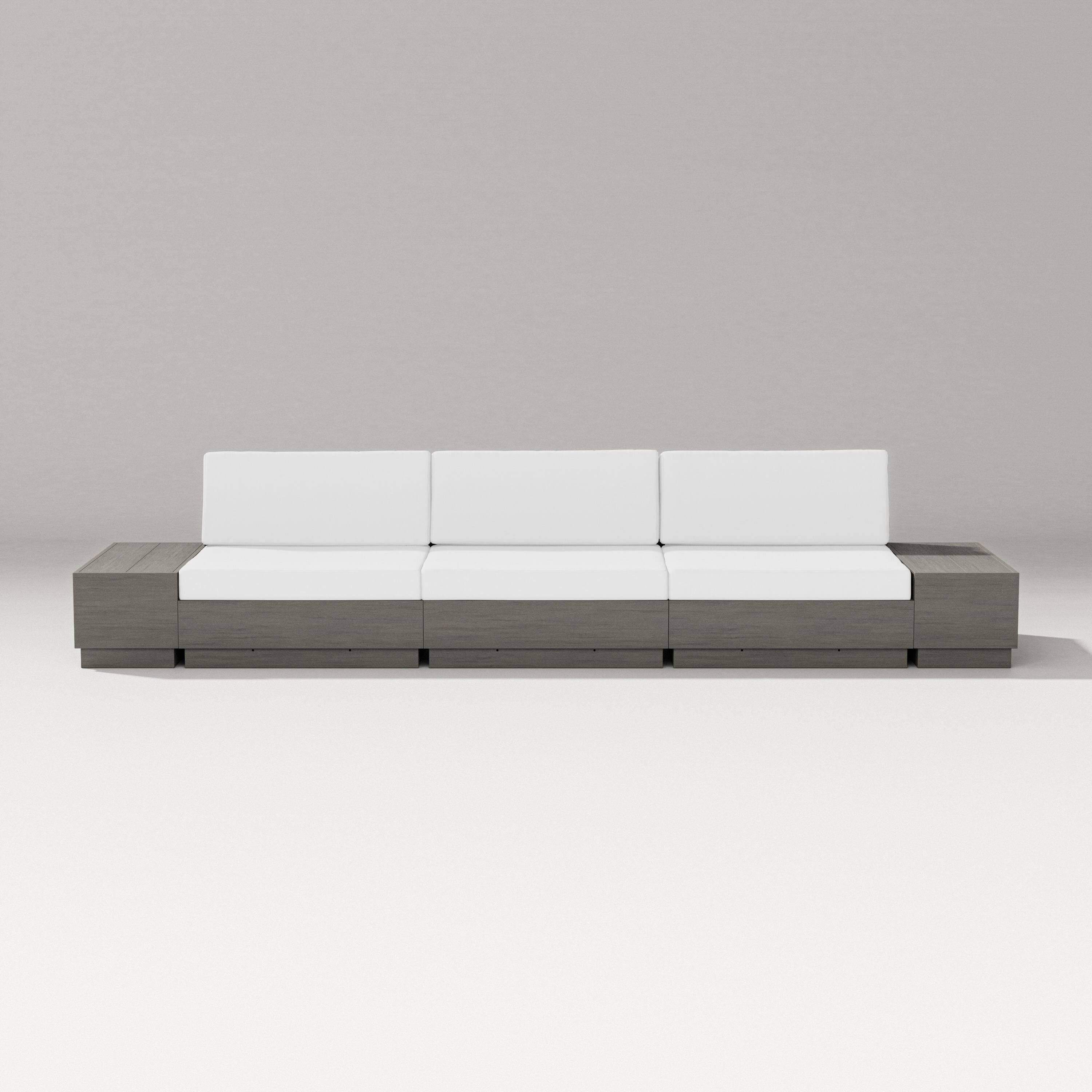 PW Designer Series Elevate Straight Sectional in Driftwood / Natural