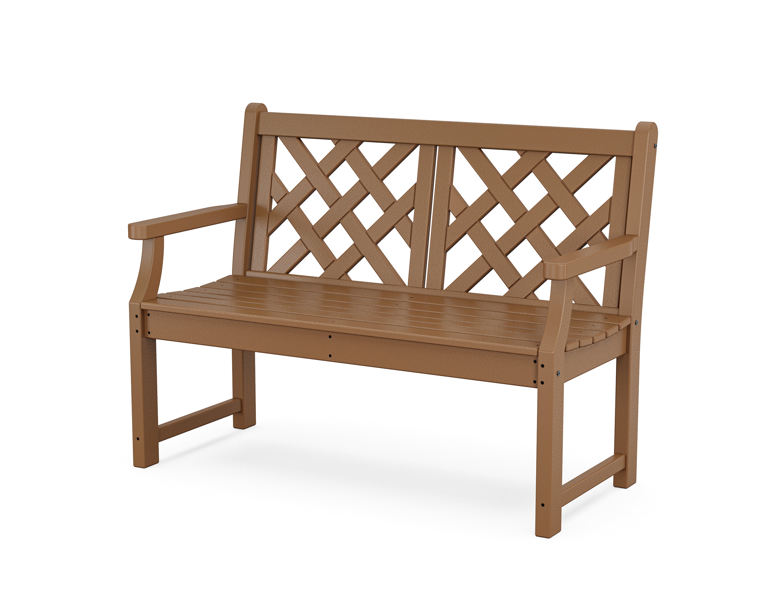 Country Living Wovendale 48” Bench in Teak