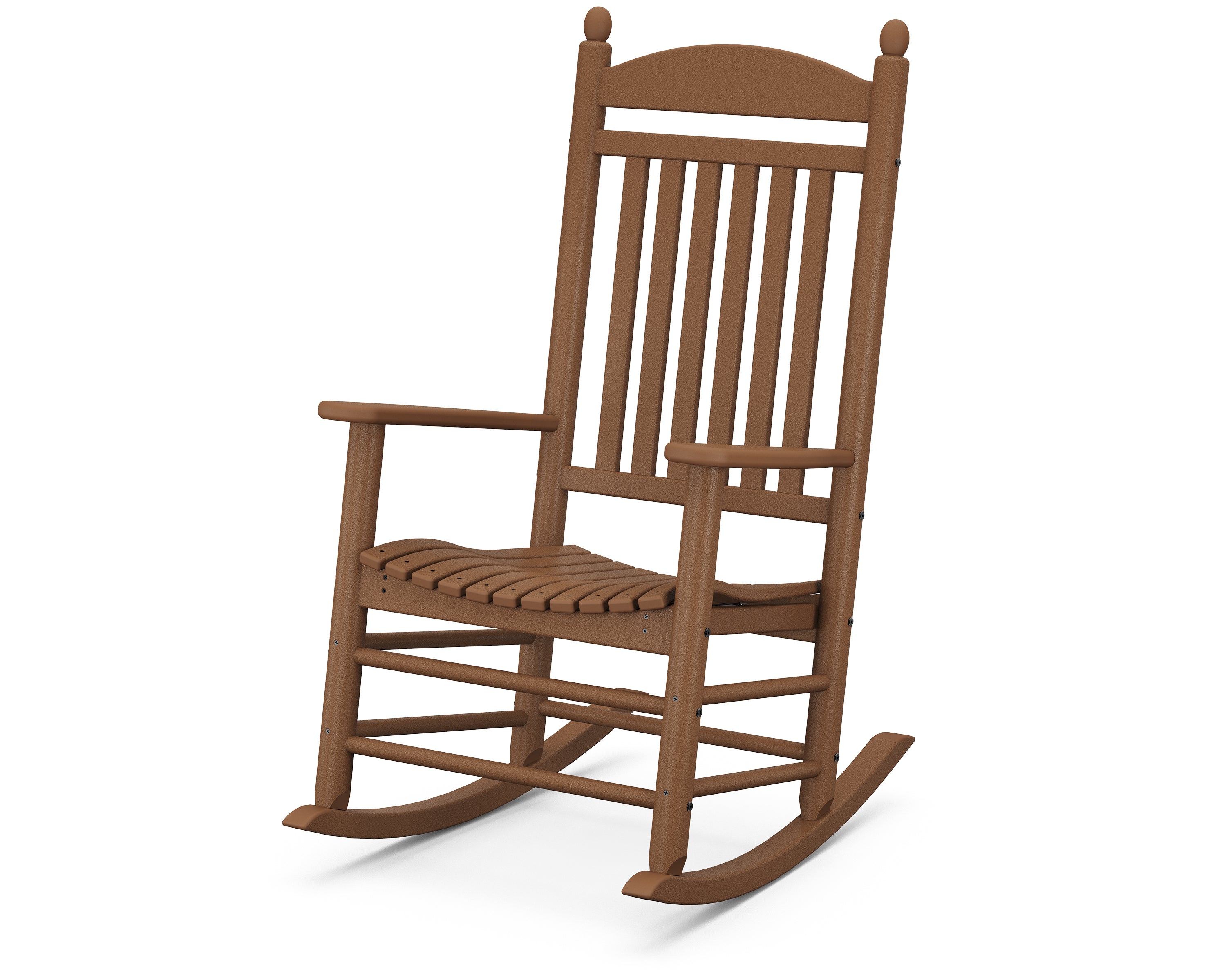 POLYWOOD® Jefferson Rocking Chair in Teak