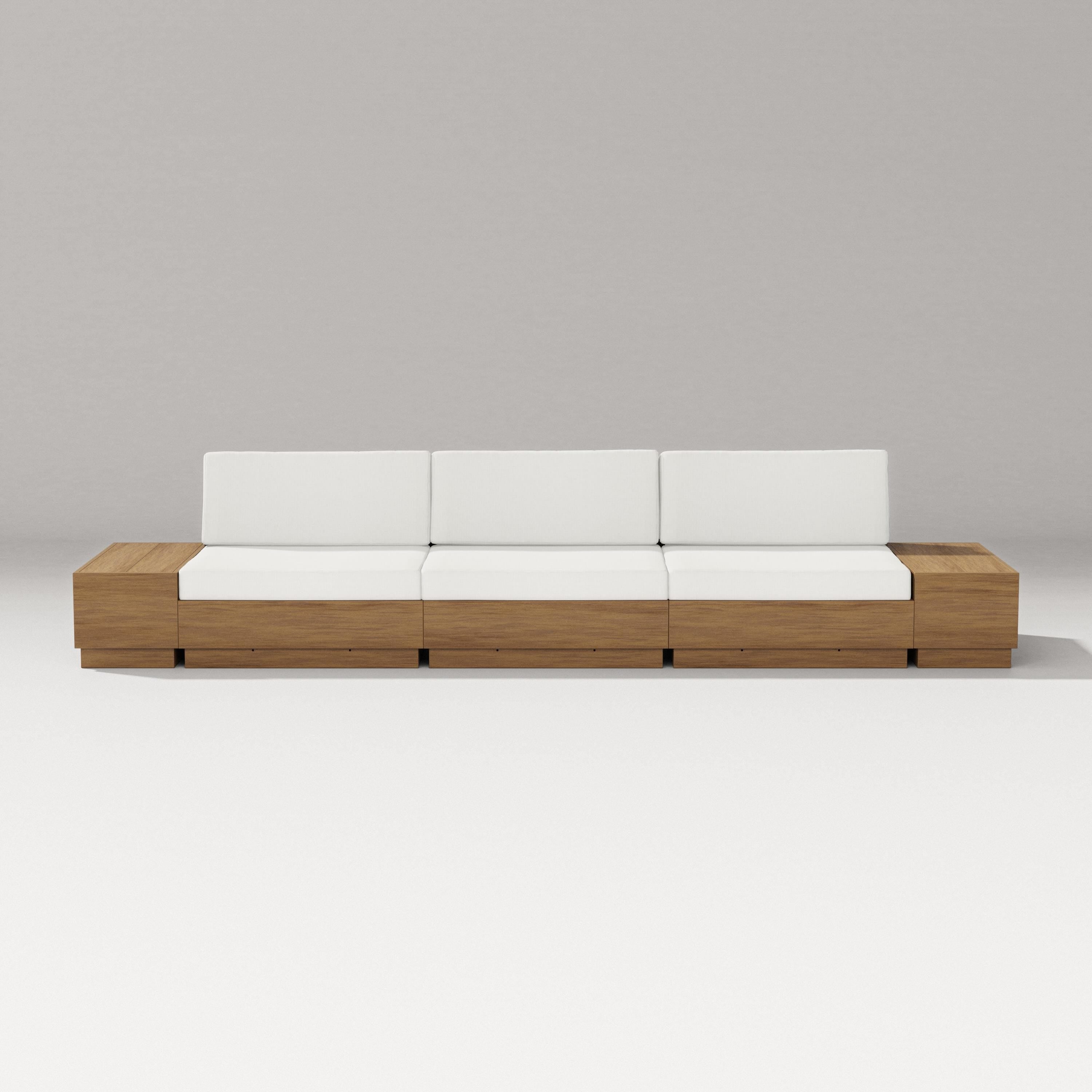 PW Designer Series Elevate Straight Sectional in Natural / Natural Linen