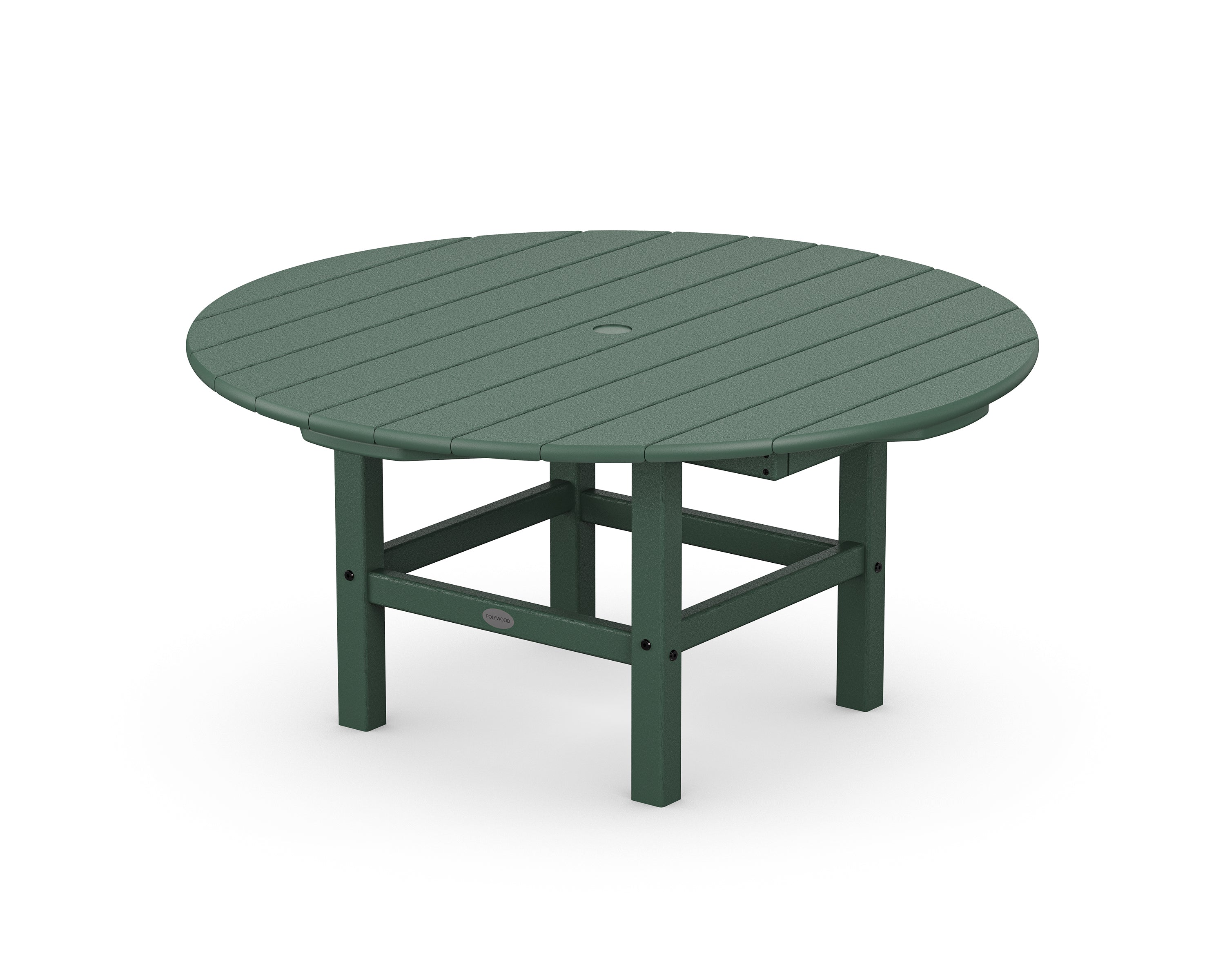 POLYWOOD Round 37" Conversation Table in Green