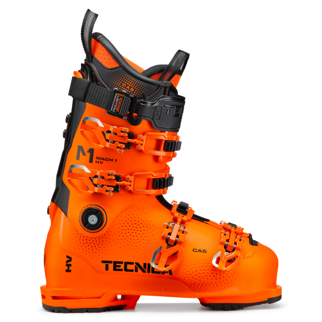When you're up before dawn to catch first chair and charge, you need a ski boot that's as committed as you are. Enter the Mach1 HV 130 TD, our high-performance model for skiers with high-volume feet.