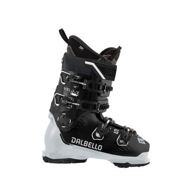The Veloce 75 W GW women’s model with pre-fitted GripWalk soles completes the Veloce range with a versatile, highly comfortable performance piste boot. Motivated female skiers will love its easy handling, exceptional comfort and softer flex.
