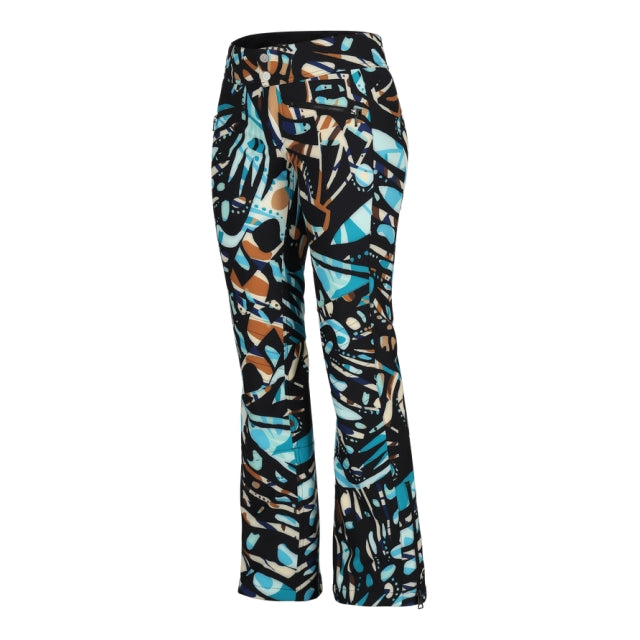 Available in contemporary, stylish patterns, our Printed Clio Pant is a perfectly-shaped women's ski pant made for all-season capability.