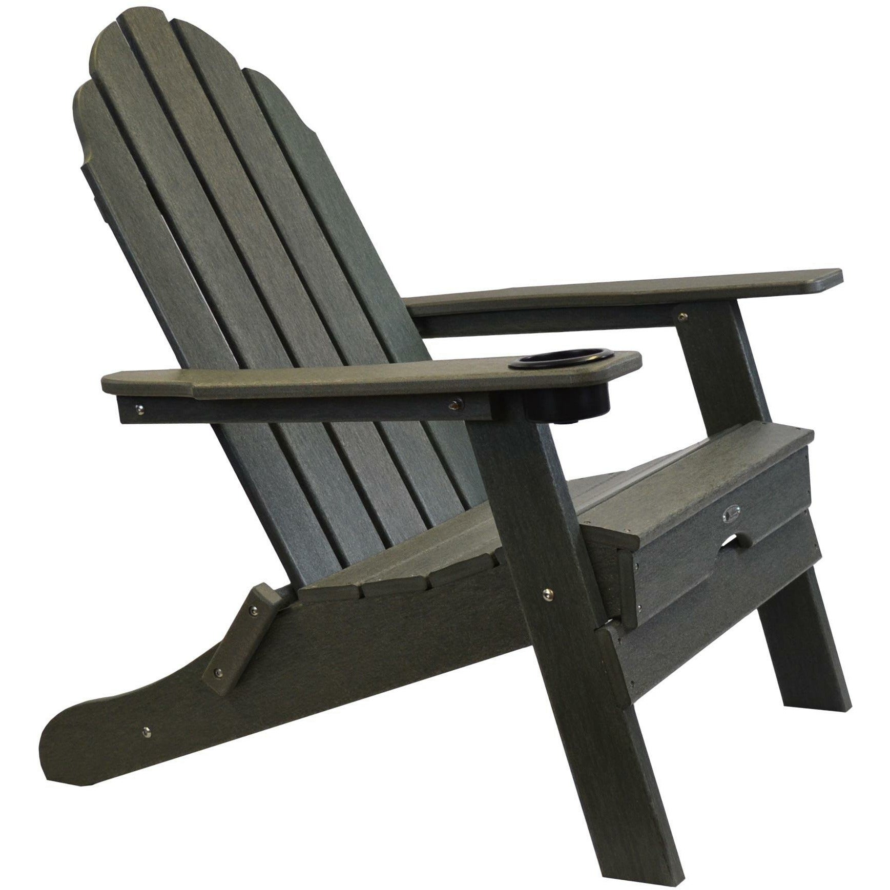 Beach Haven Poly Adirondack Folding Chair - Color: Grey - Pelican Shops Ski, Pool & Patio