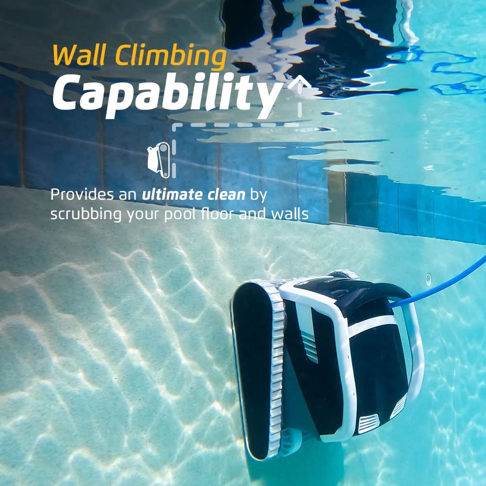 Enhanced Warranty Dolphin E70 Robotic Pool Cleaner w/ Caddy